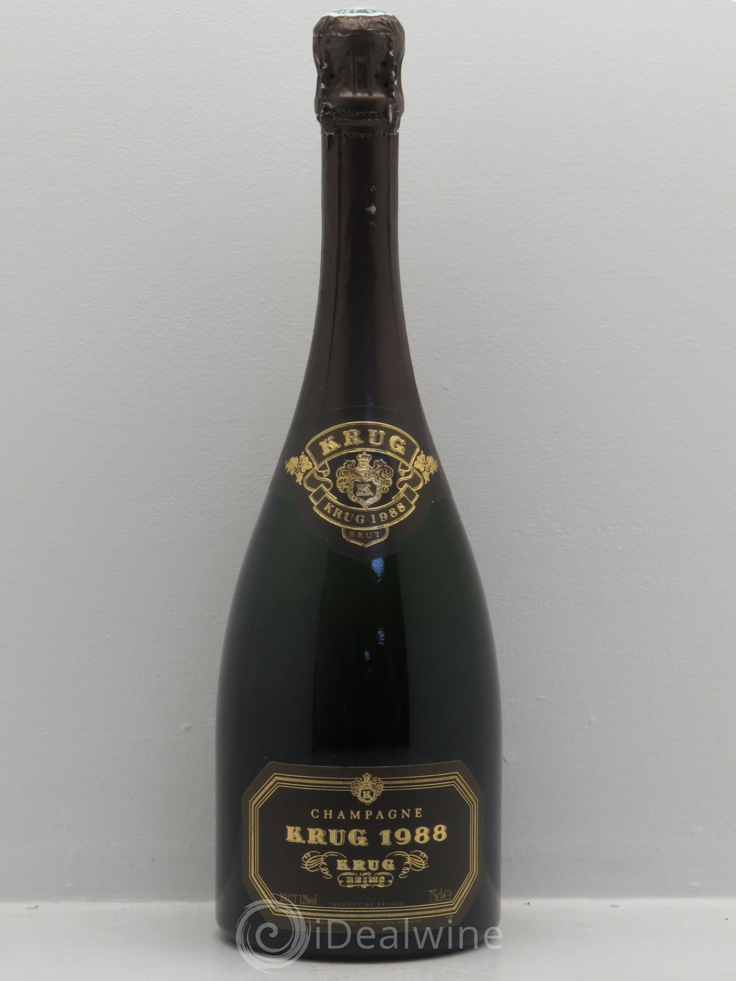 Vintage Krug 1988 - Lot de 1 bouteille - 0