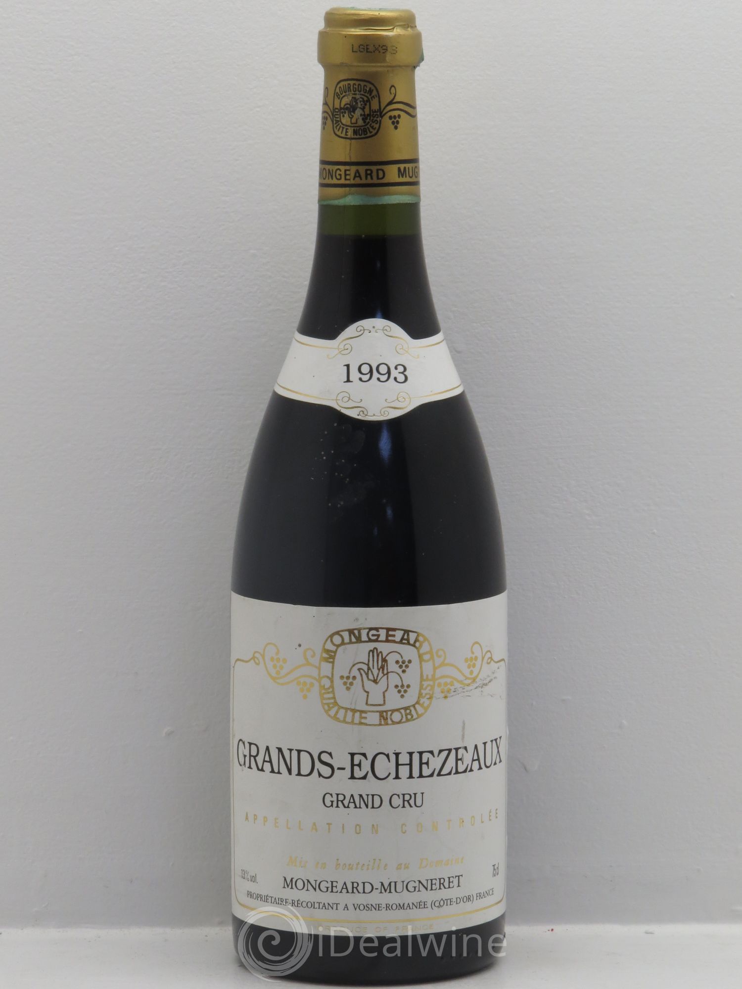 Grands-Echezeaux Grand Cru Mongeard-Mugneret (Domaine) 1993 - Lot de 1 bouteille - 0