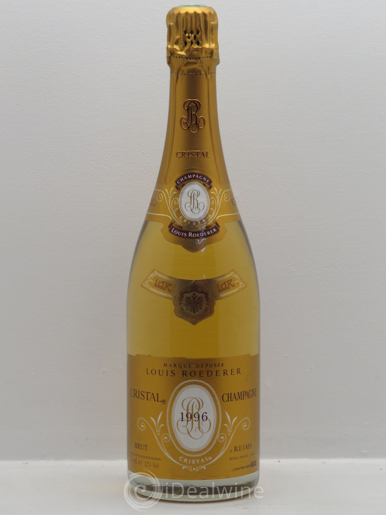 Cristal Louis Roederer 1996 - Lot de 1 bouteille - 0