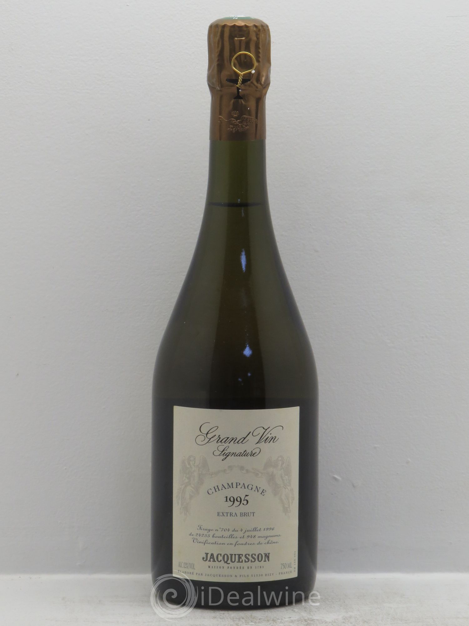 Millésimé Jacquesson (sans prix de réserve) 1995 - Lot de 1 bouteille - 0