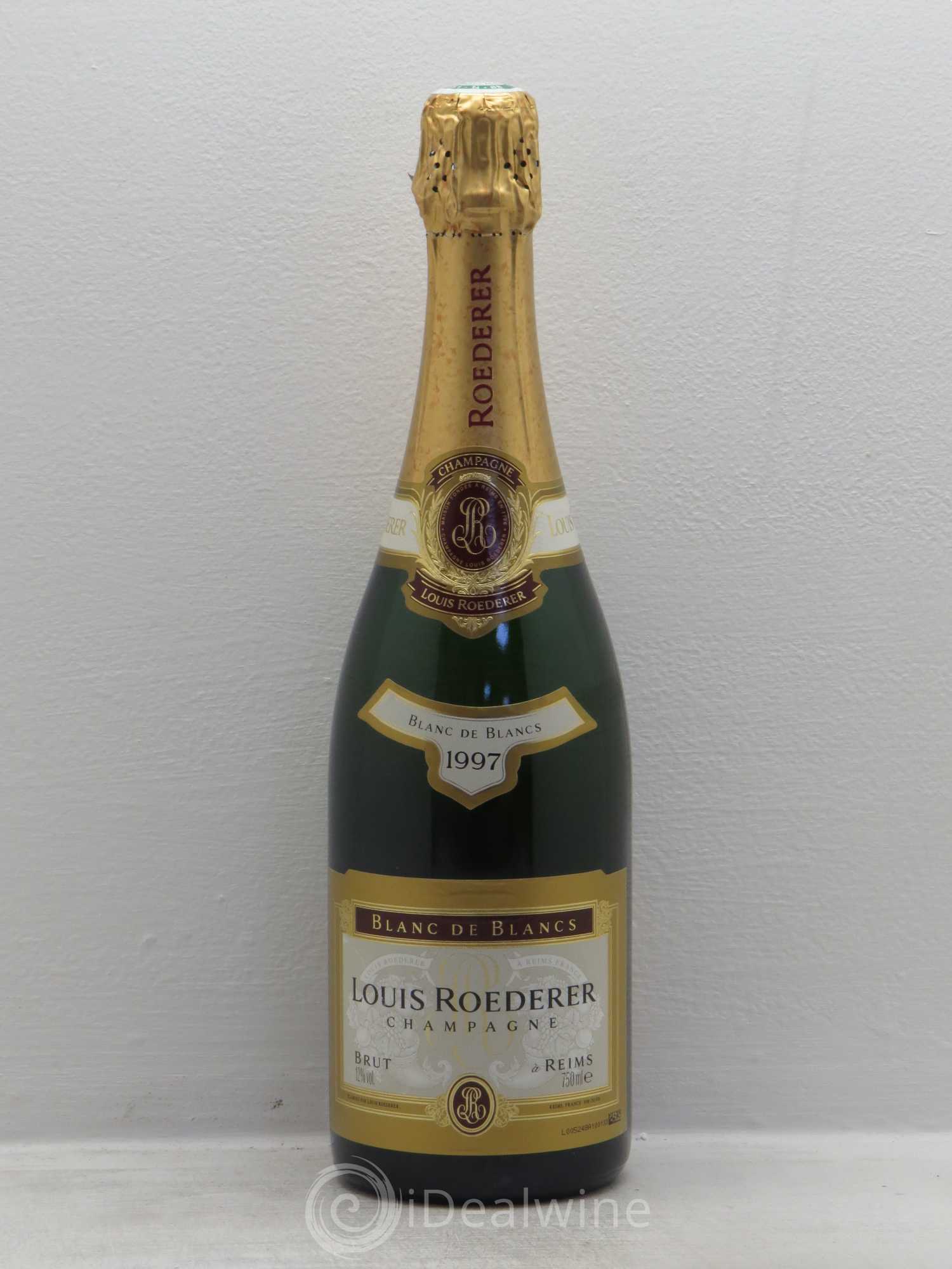 Millésimé Brut Louis Roederer 1997 - Lot de 1 bouteille - 0