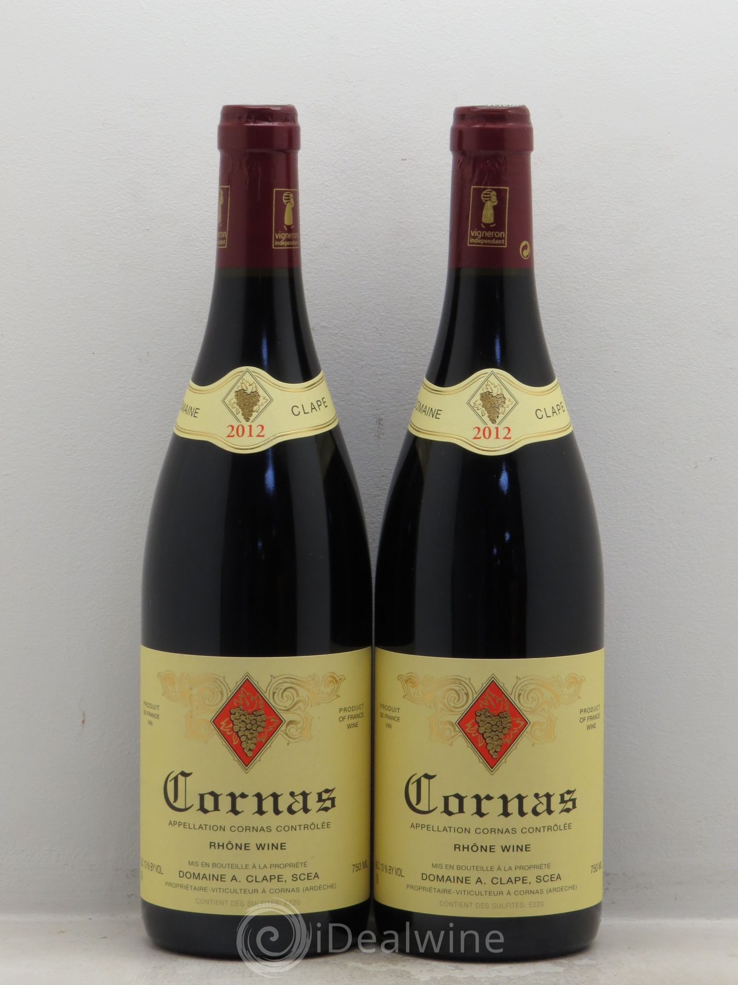 Cornas Auguste Clape 2012 - Lot de 2 bouteilles - 0