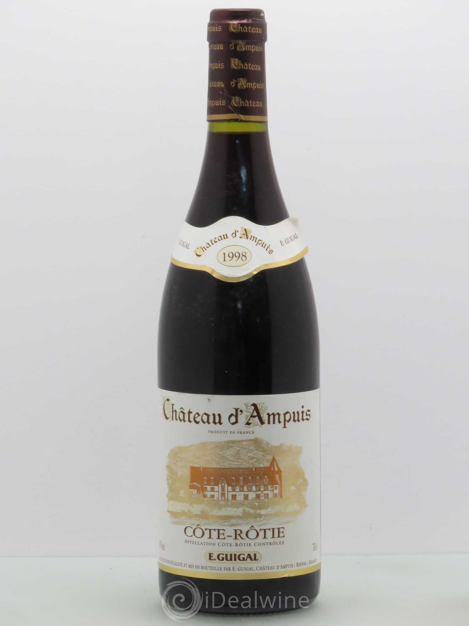 Côte-Rôtie Château d'Ampuis Guigal 1998 - Lot de 1 bouteille - 0