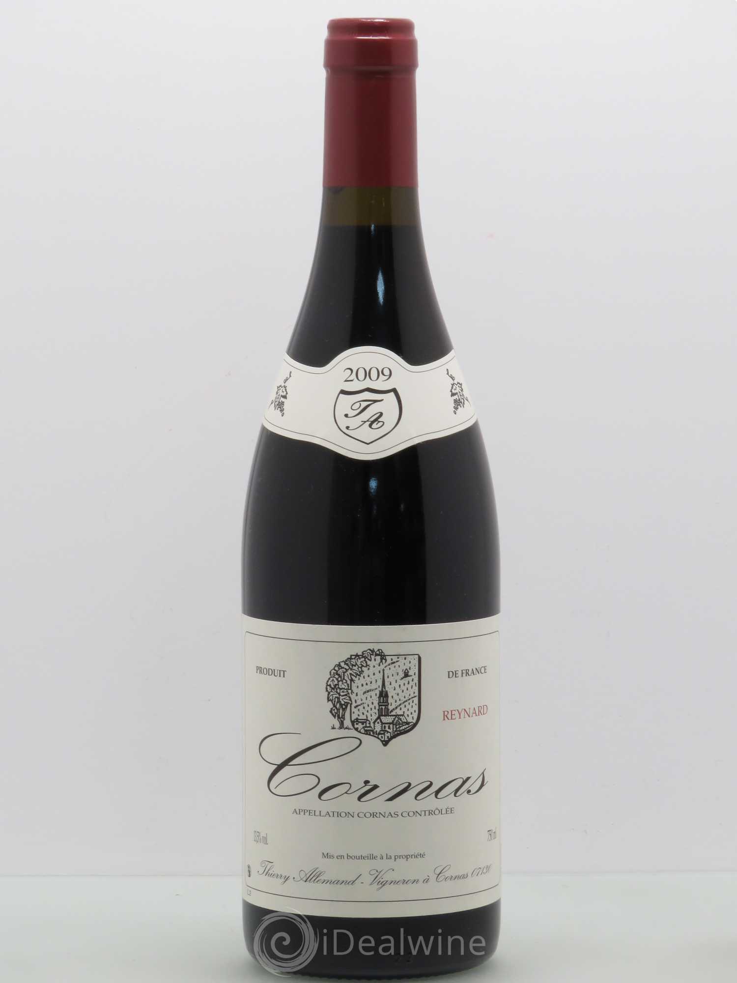 Cornas Reynard Thierry Allemand 2009 - Lot de 1 bouteille - 0