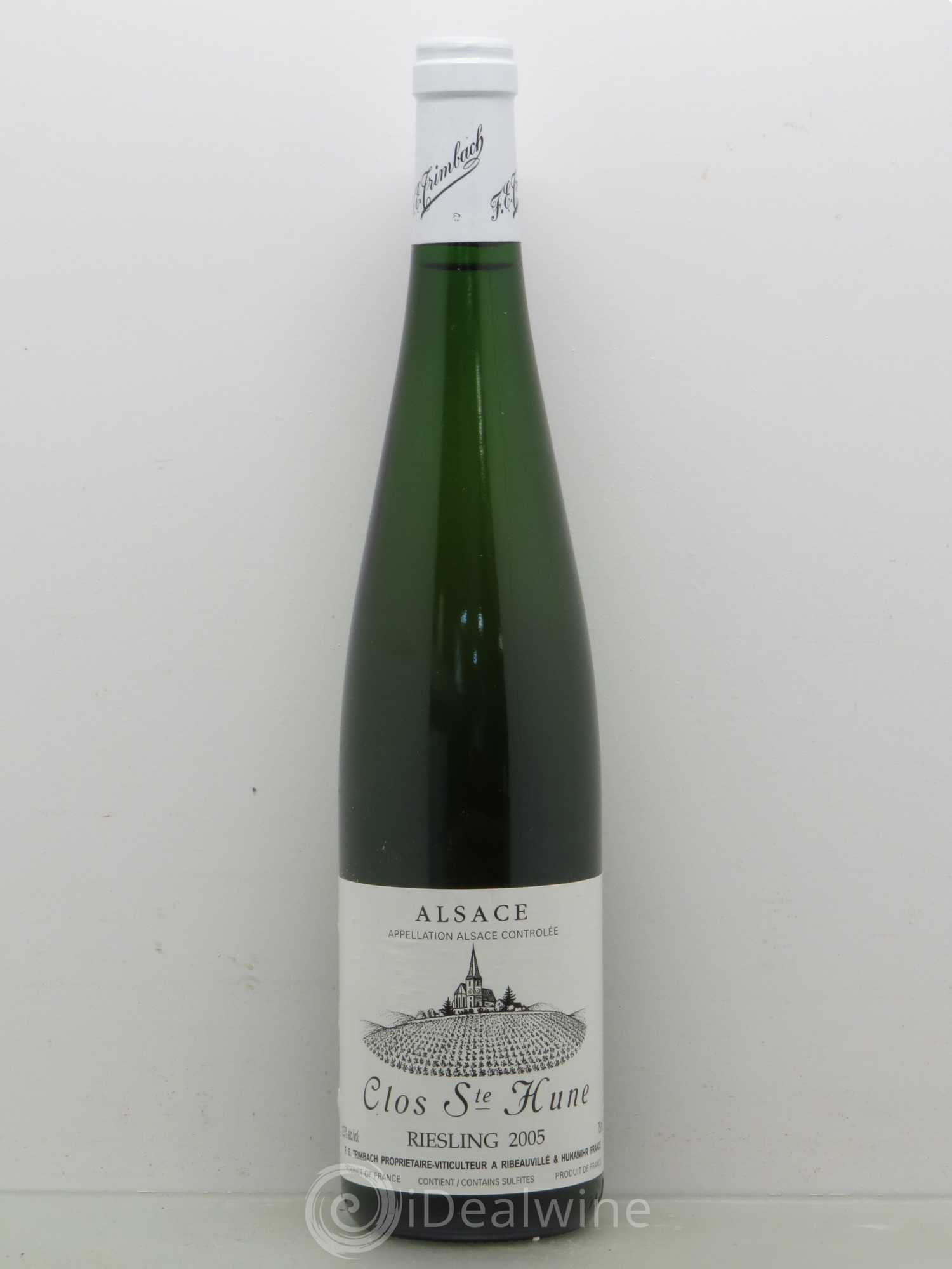 Alsace Riesling Clos Sainte-Hune Trimbach (Domaine) 2005 - Lot de 1 bouteille - 0