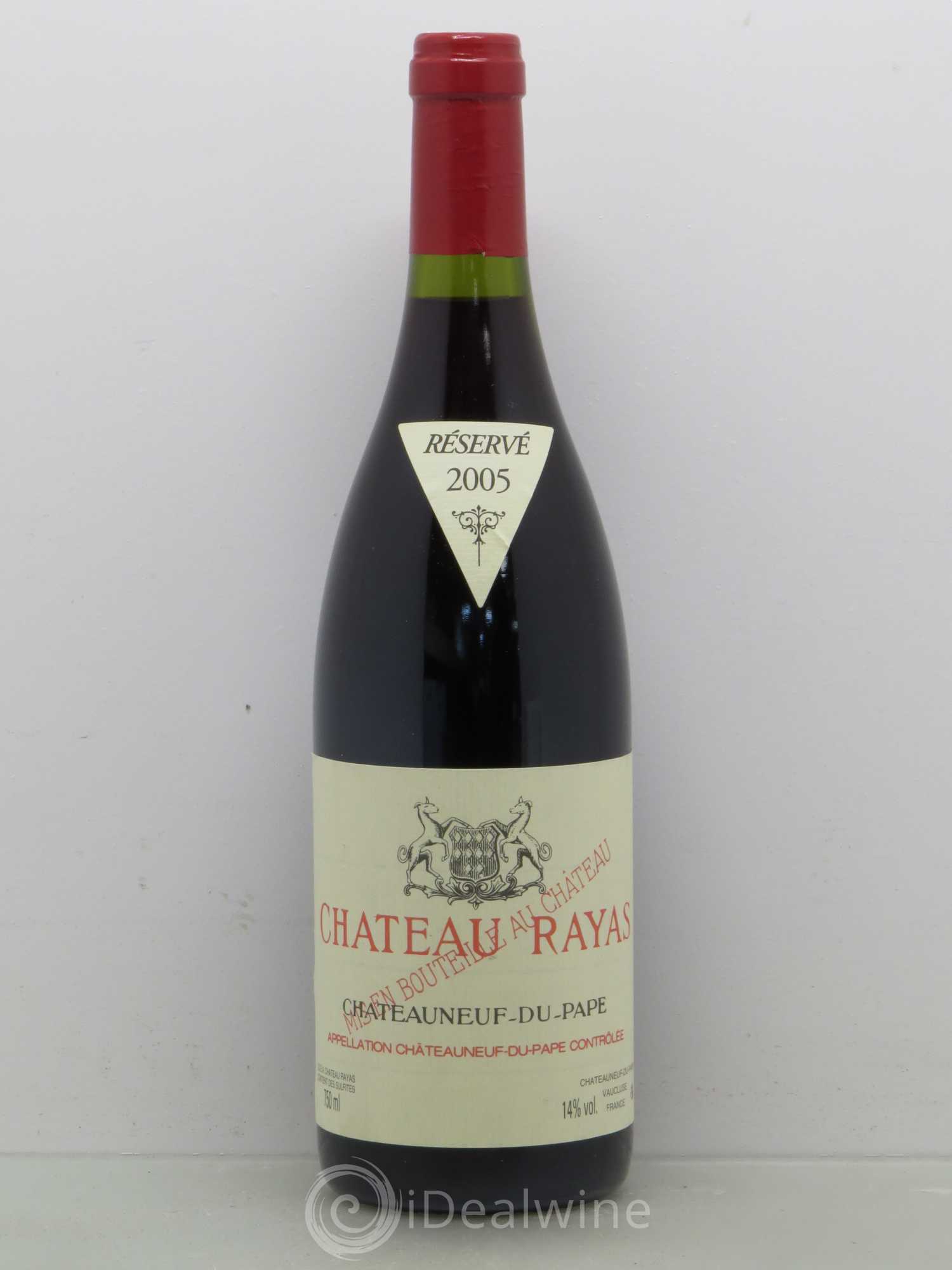 Châteauneuf-du-Pape Château Rayas Emmanuel Reynaud 2005 - Lot de 1 bouteille - 0