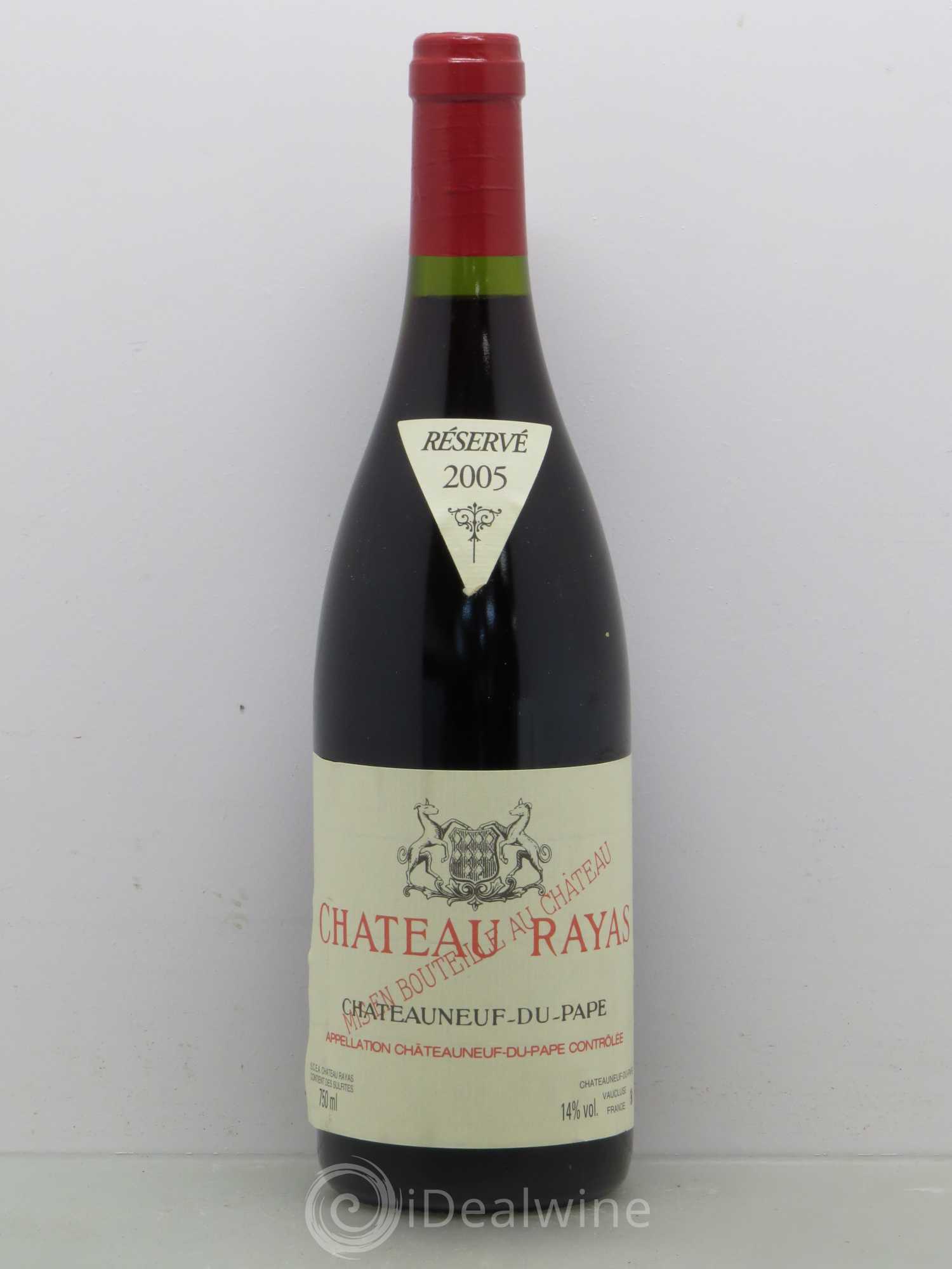 Châteauneuf-du-Pape Château Rayas Emmanuel Reynaud 2005 - Lot de 1 bouteille - 0