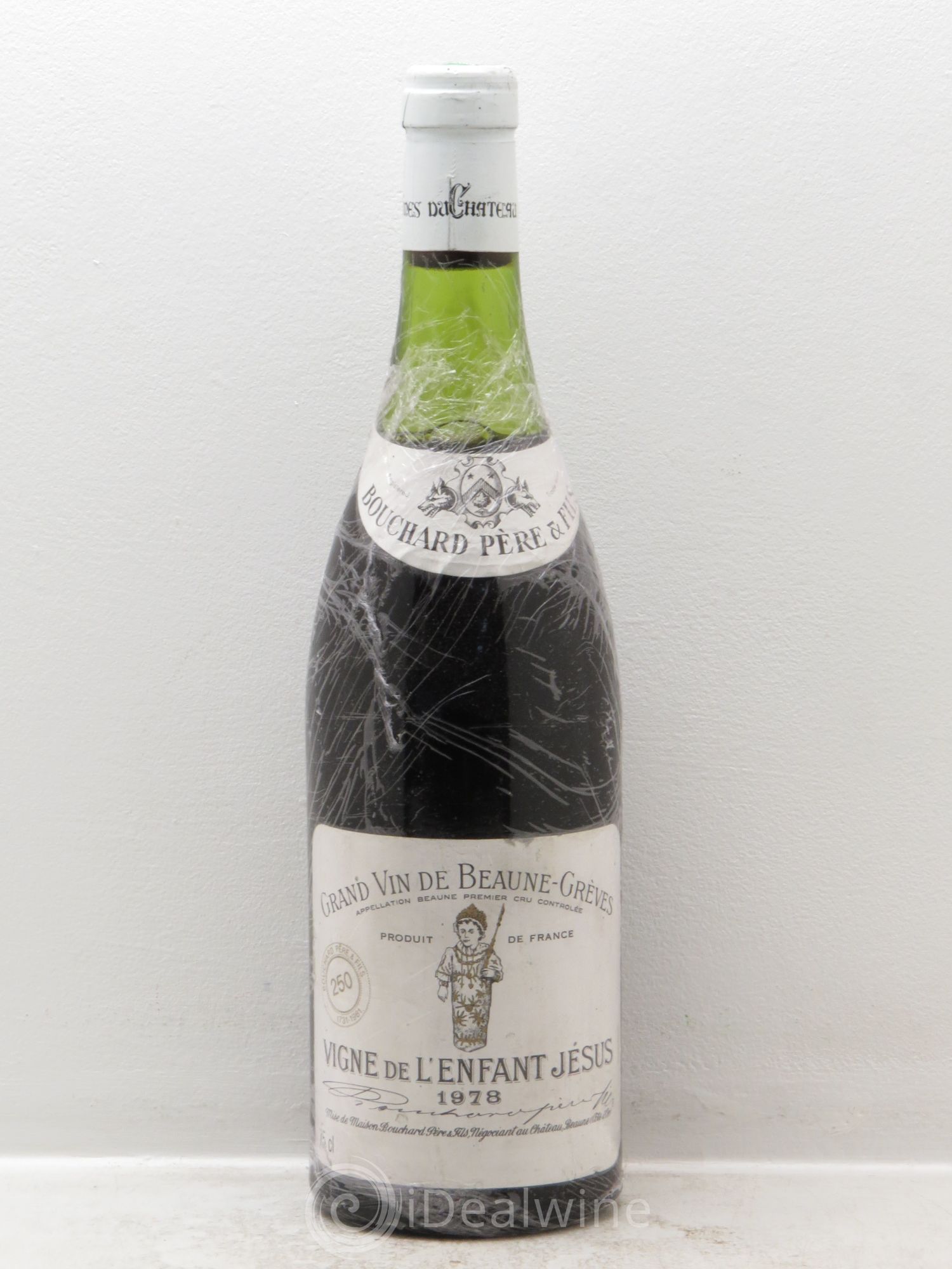Beaune 1er Cru Grèves - Vigne de l'Enfant Jésus Bouchard Père & Fils (sans prix de réserve) 1978 - Lot de 1 bouteille - 0