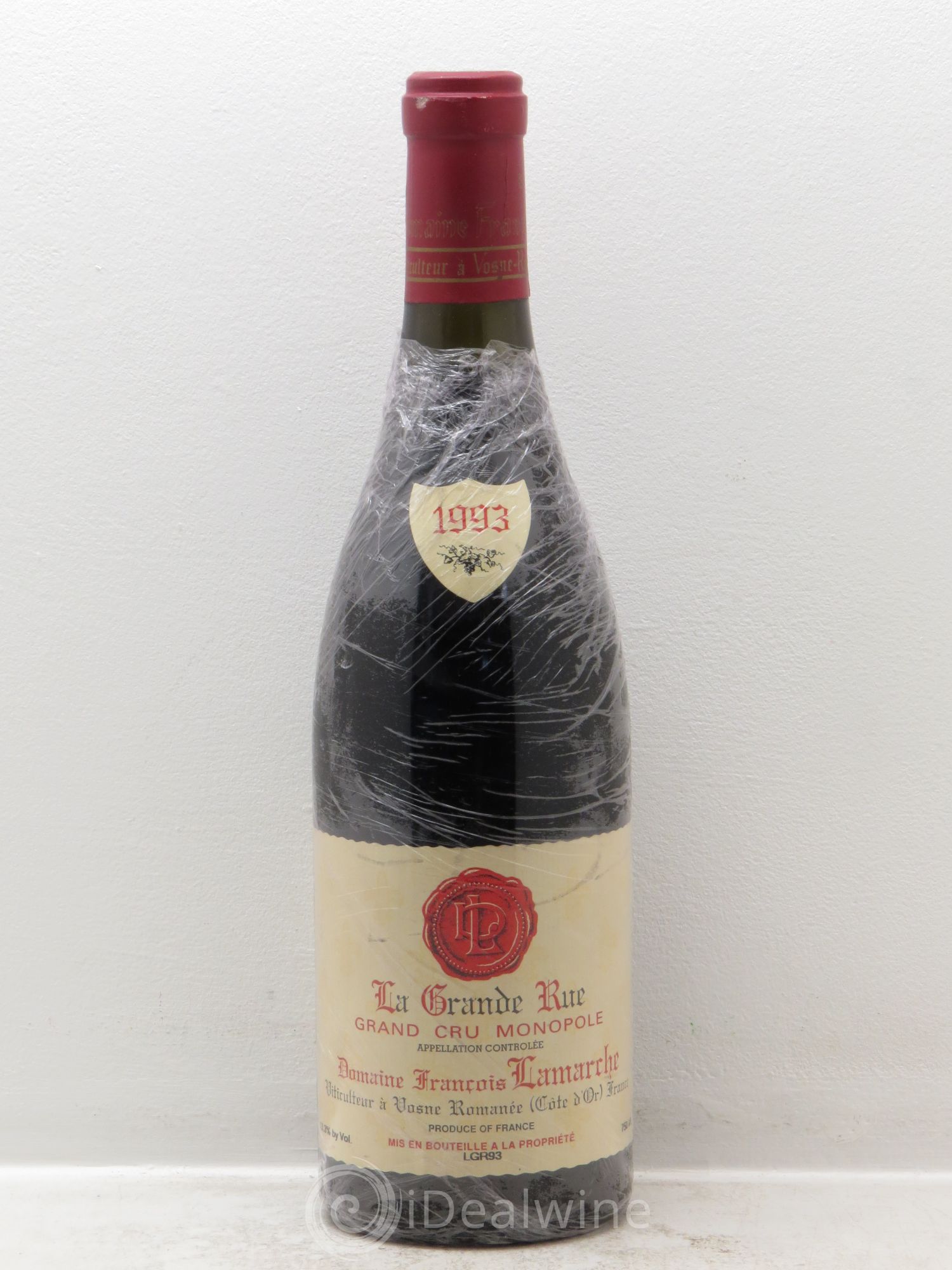 La Grande Rue Grand Cru Lamarche (Domaine) 1993 - Lot de 1 bouteille - 0