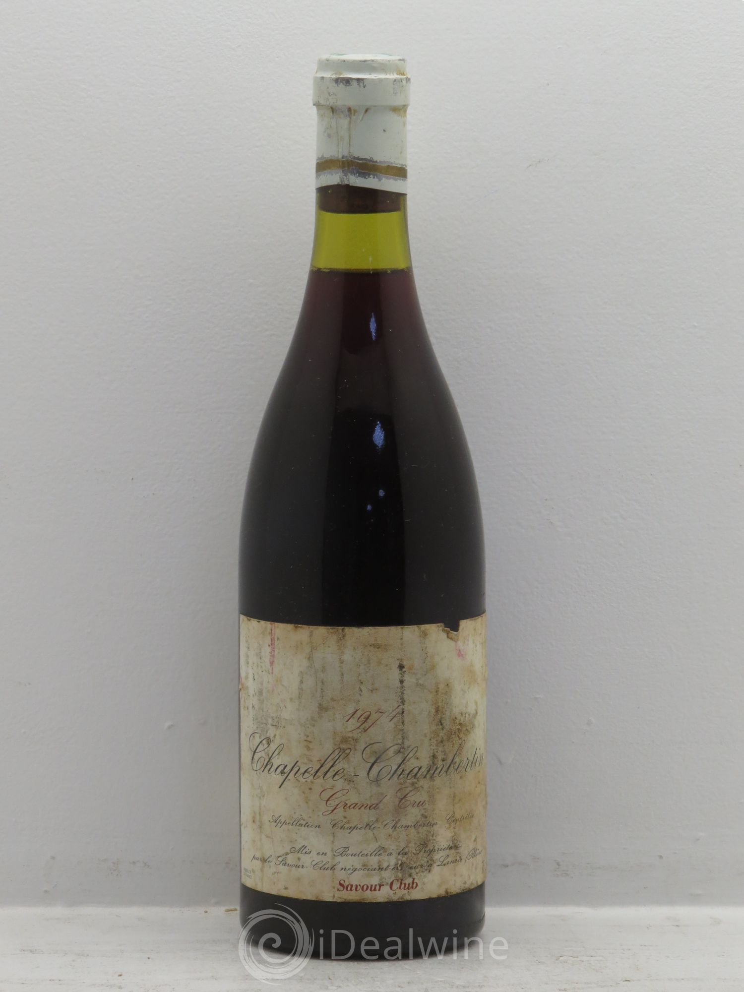 Chapelle-Chambertin Grand Cru (sans prix de réserve) Savour Club 1974 - Posten von 1 Flasche - 0