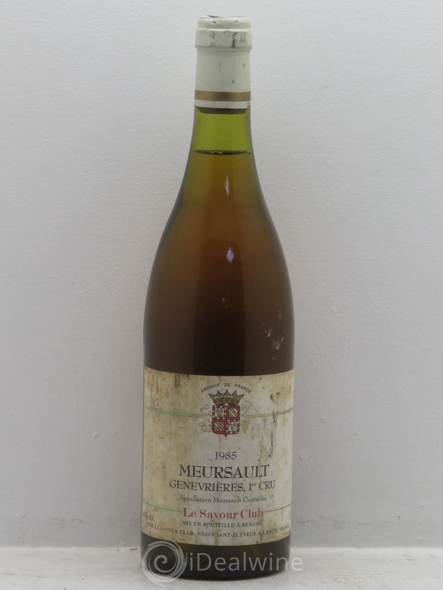 Meursault 1er Cru (sans prix de réserve) Savour Club 1985 - Posten von 1 Flasche - 0