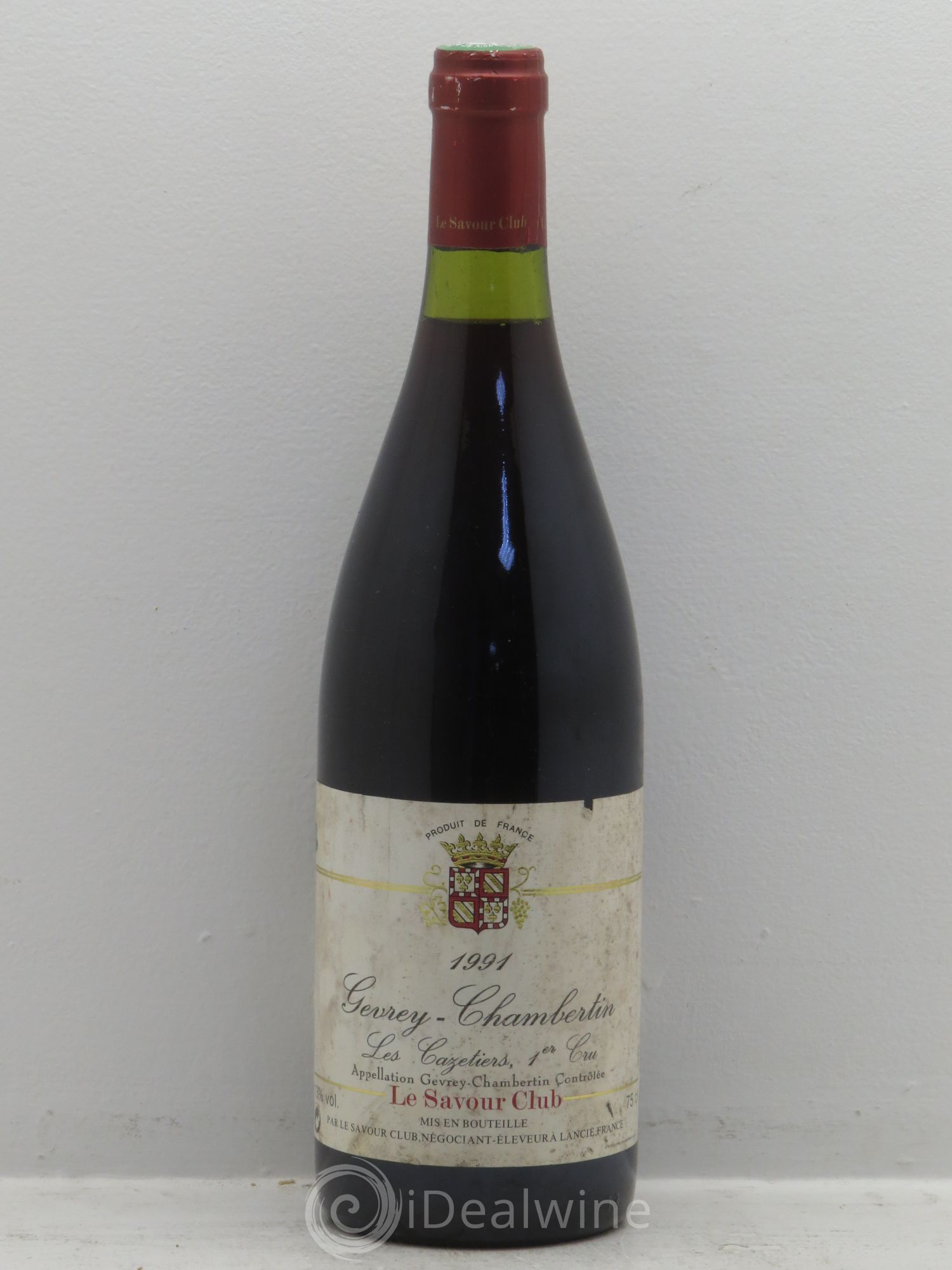 Gevrey-Chambertin 1er Cru (sans prix de réserve) Savour Club 1991 - Posten von 1 Flasche - 0