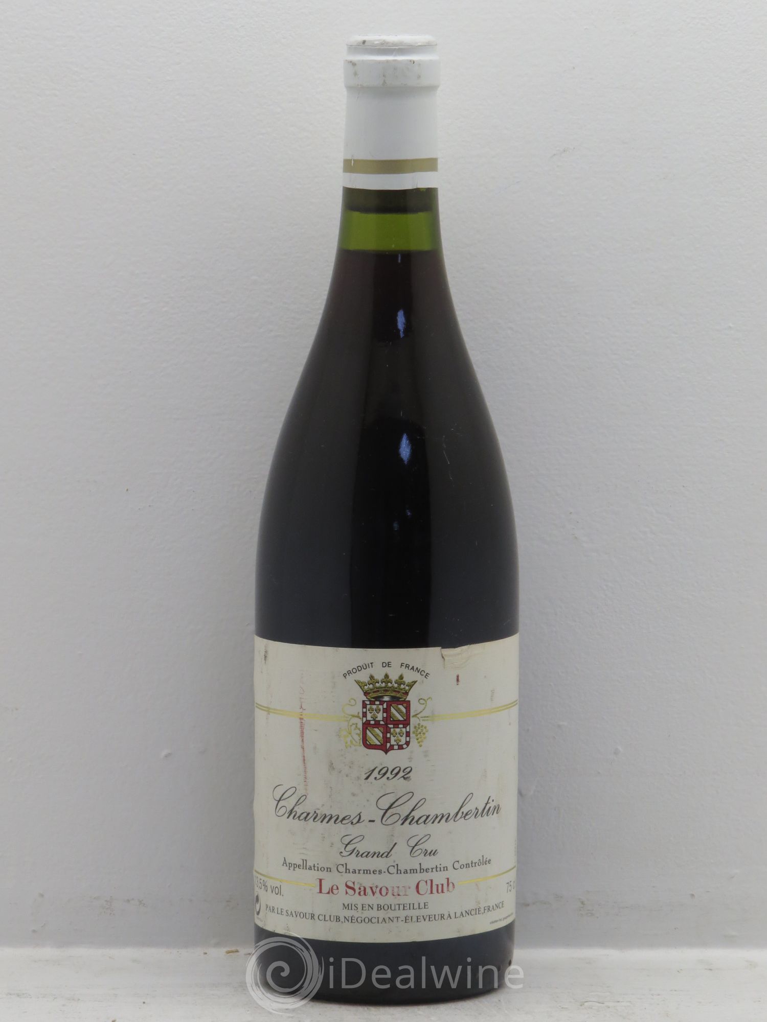 Charmes-Chambertin Grand Cru (sans prix de réserve) Savour club 1992 - Posten von 1 Flasche - 0