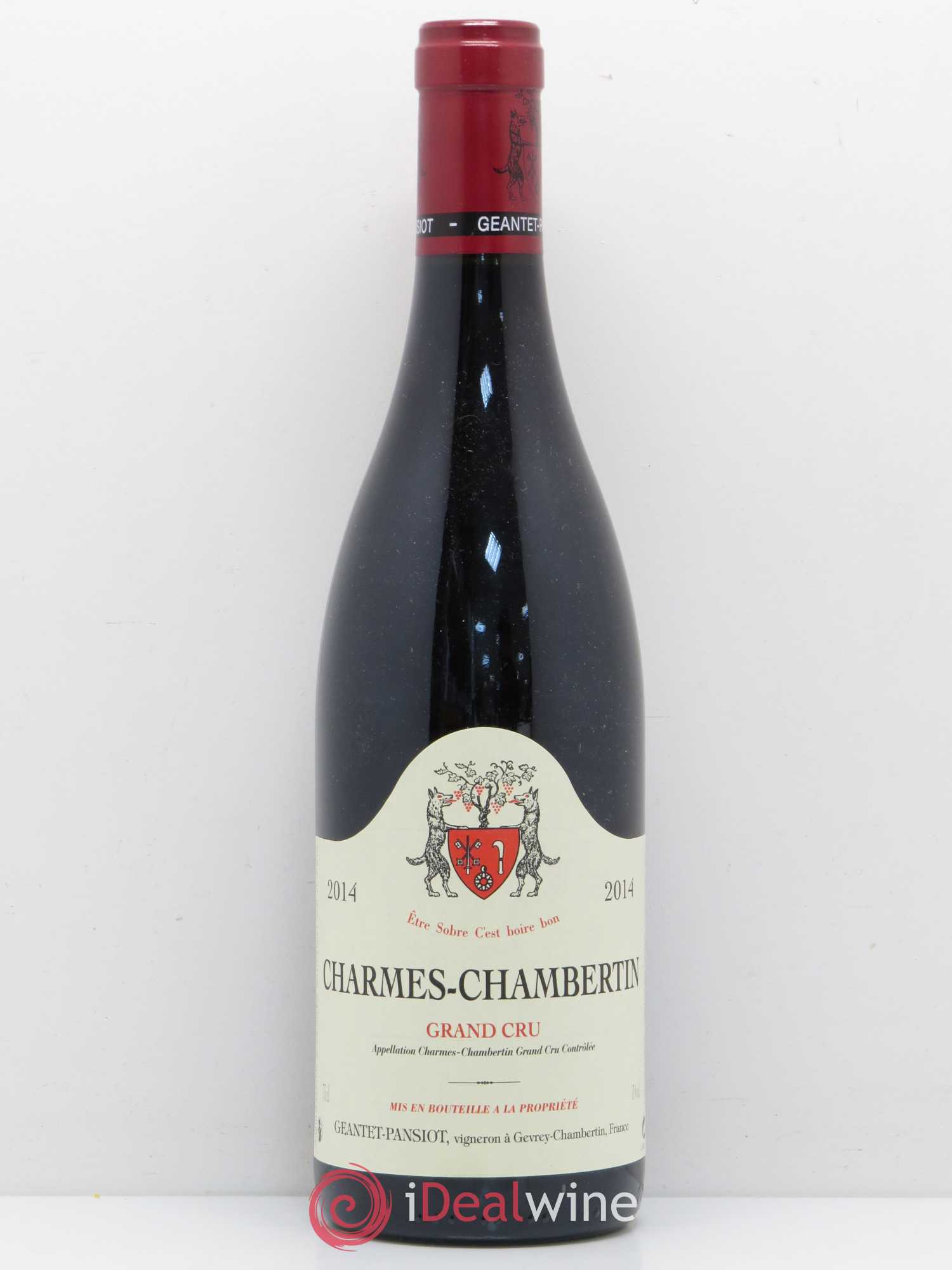 Charmes-Chambertin Grand Cru Geantet-Pansiot (sans prix de réserve) 2014 - Lot de 1 bouteille - 0