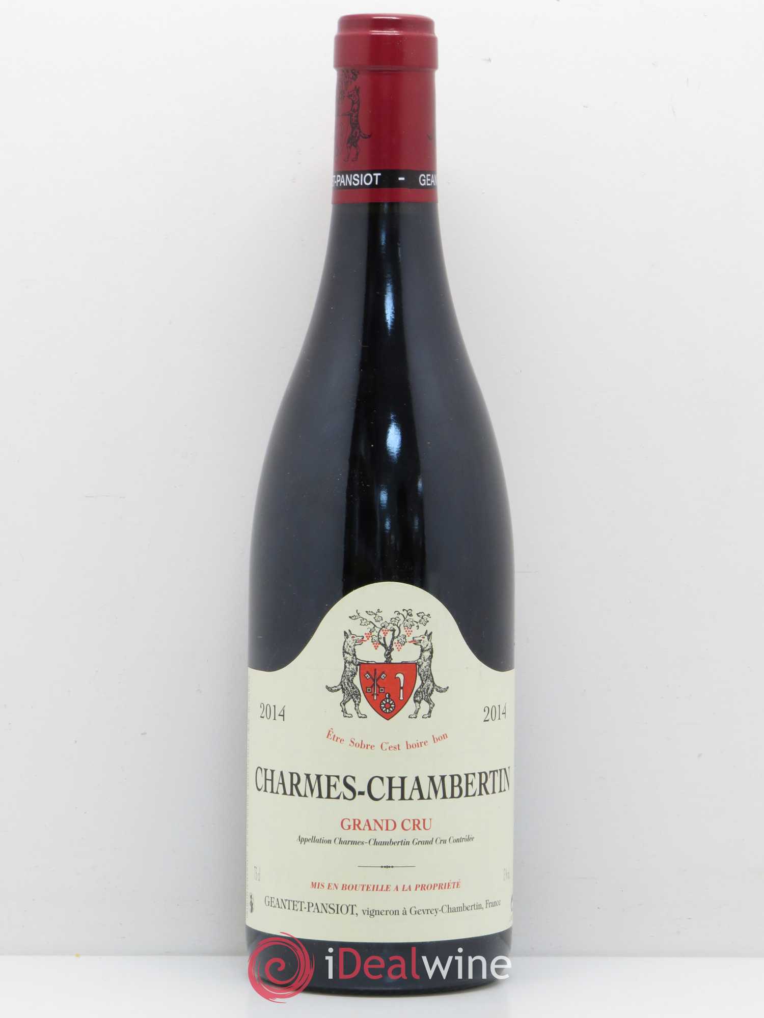 Charmes-Chambertin Grand Cru Geantet-Pansiot (sans prix de réserve) 2014 - Lot de 1 bouteille - 0
