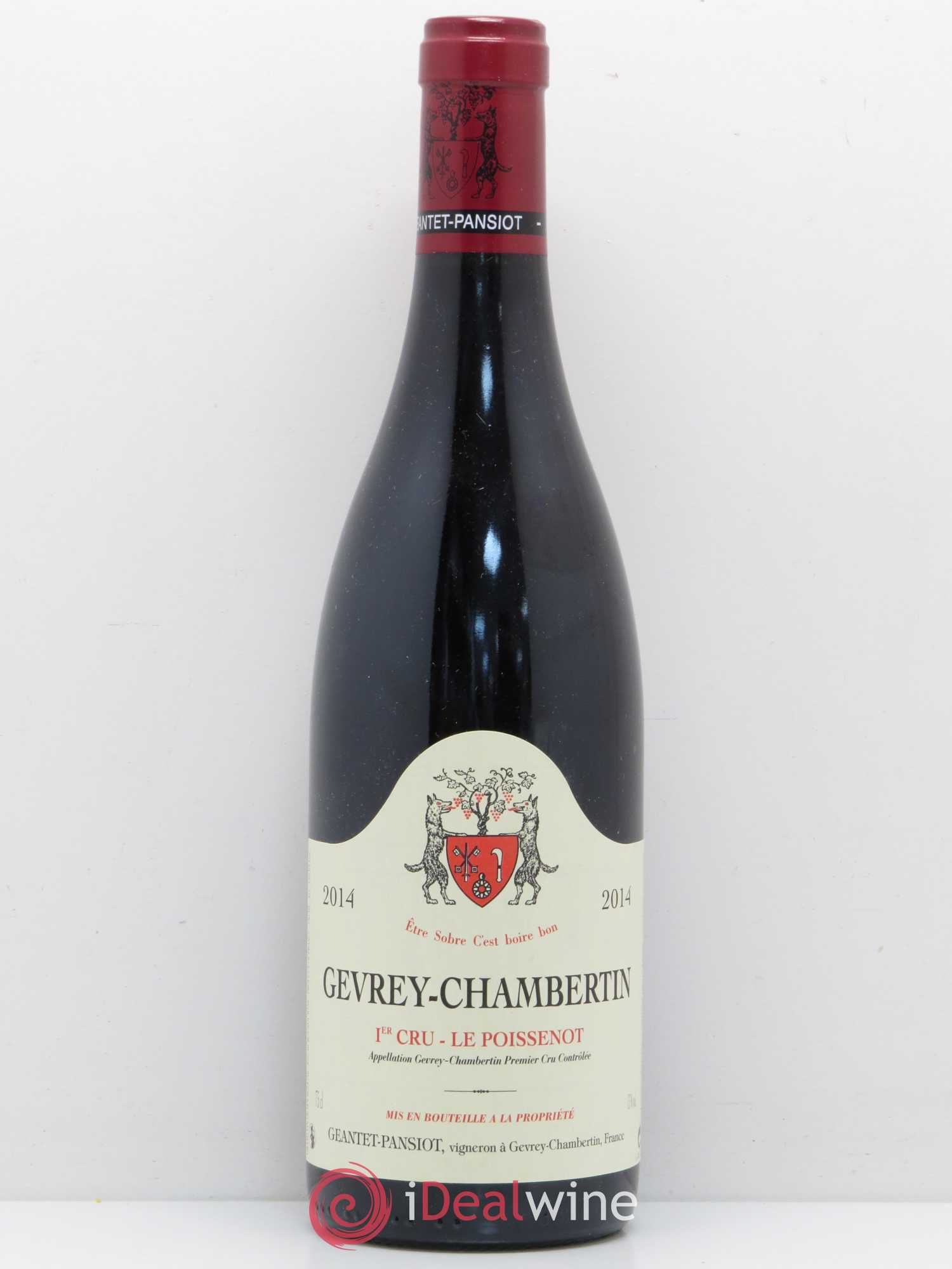 Gevrey-Chambertin 1er Cru Le Poissenot Geantet-Pansiot (senza prezzo di riserva) 2014 - Lotto di 1 bottiglia - 0