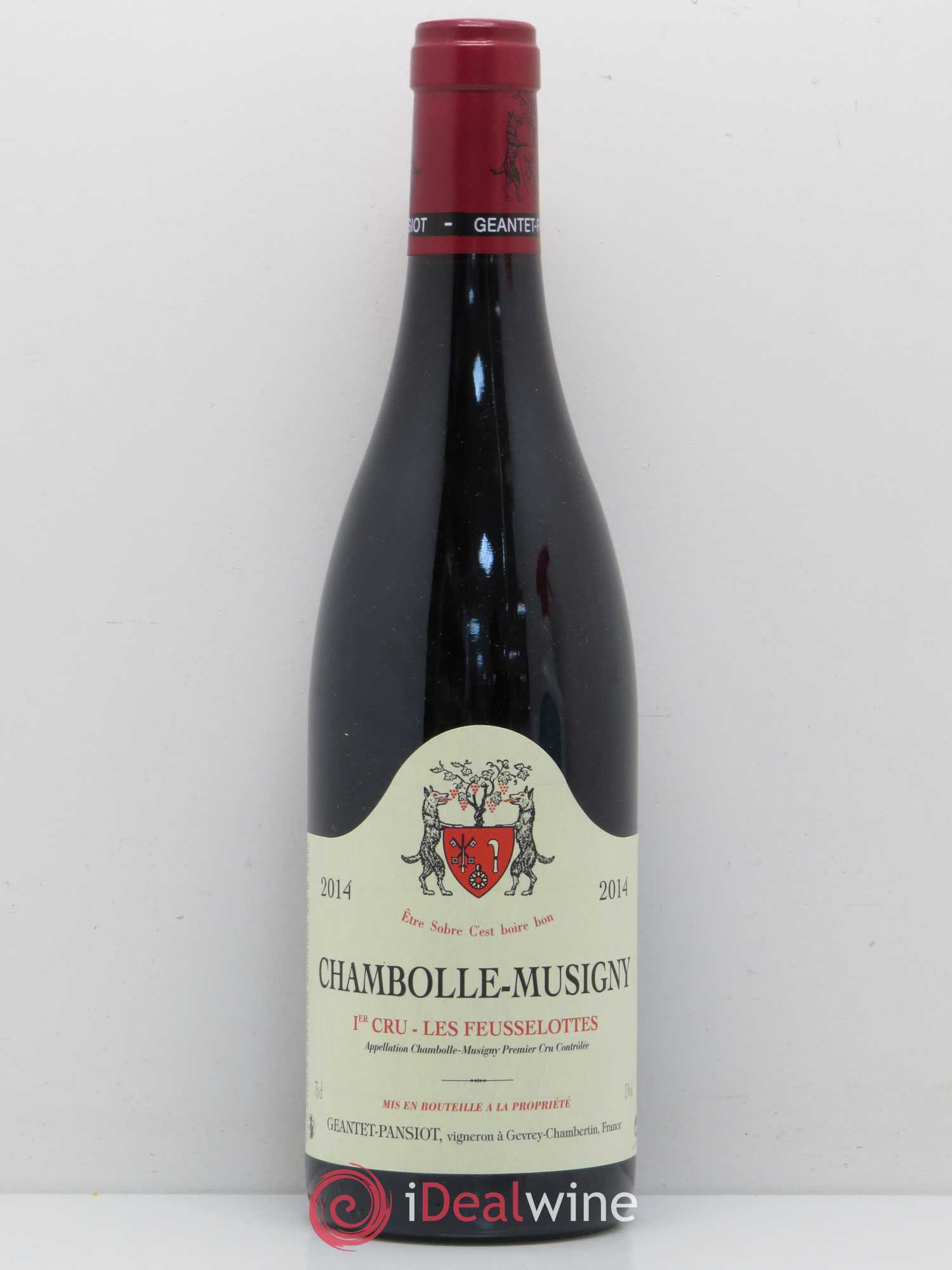 Chambolle-Musigny 1er Cru Les Feusselottes Geantet-Pansiot (sans prix de réserve) 2014 - Lot de 1 bouteille - 0