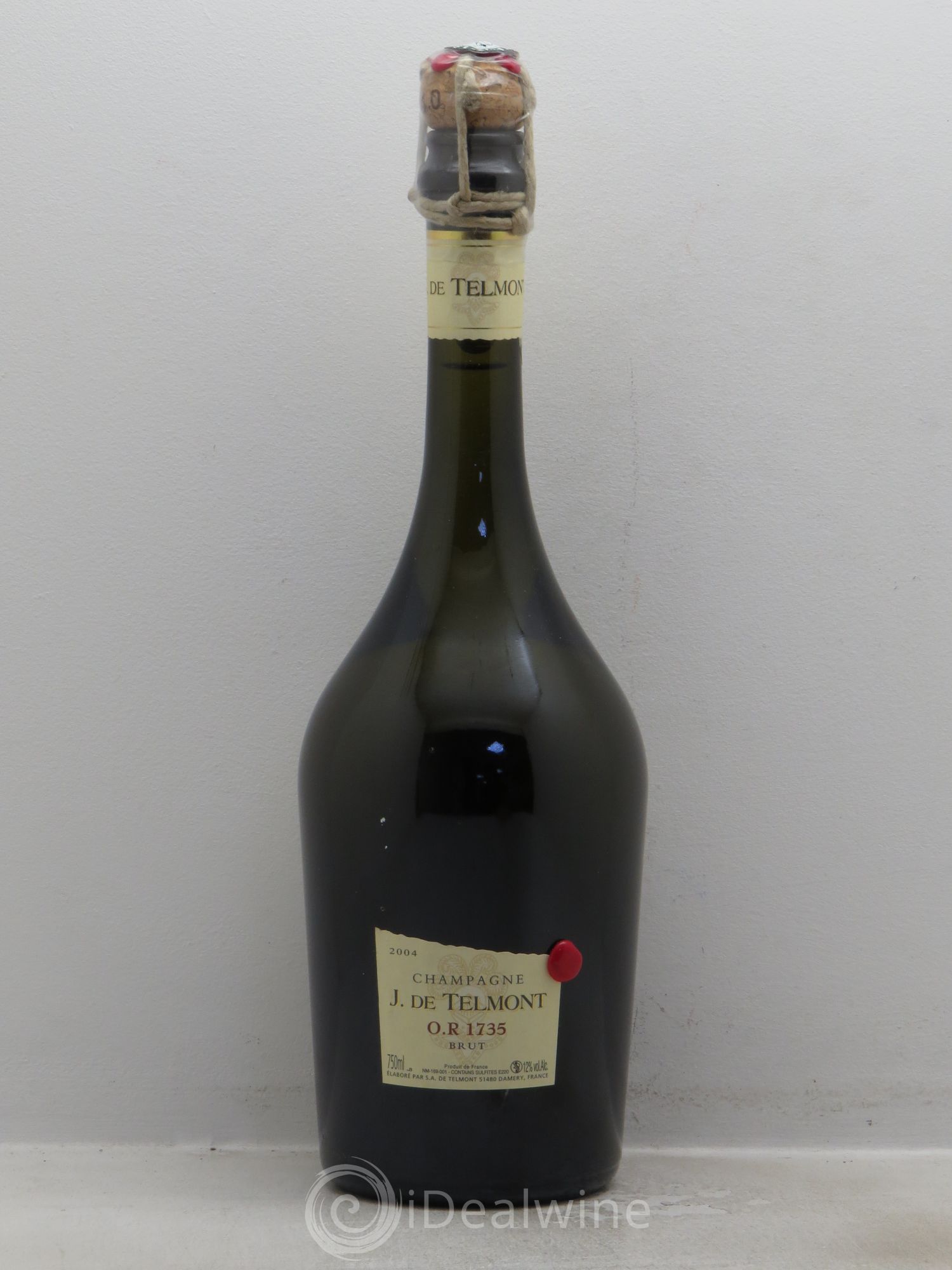 Champagne J. de Telmont Brut 2004 - Posten von 1 Flasche - 0