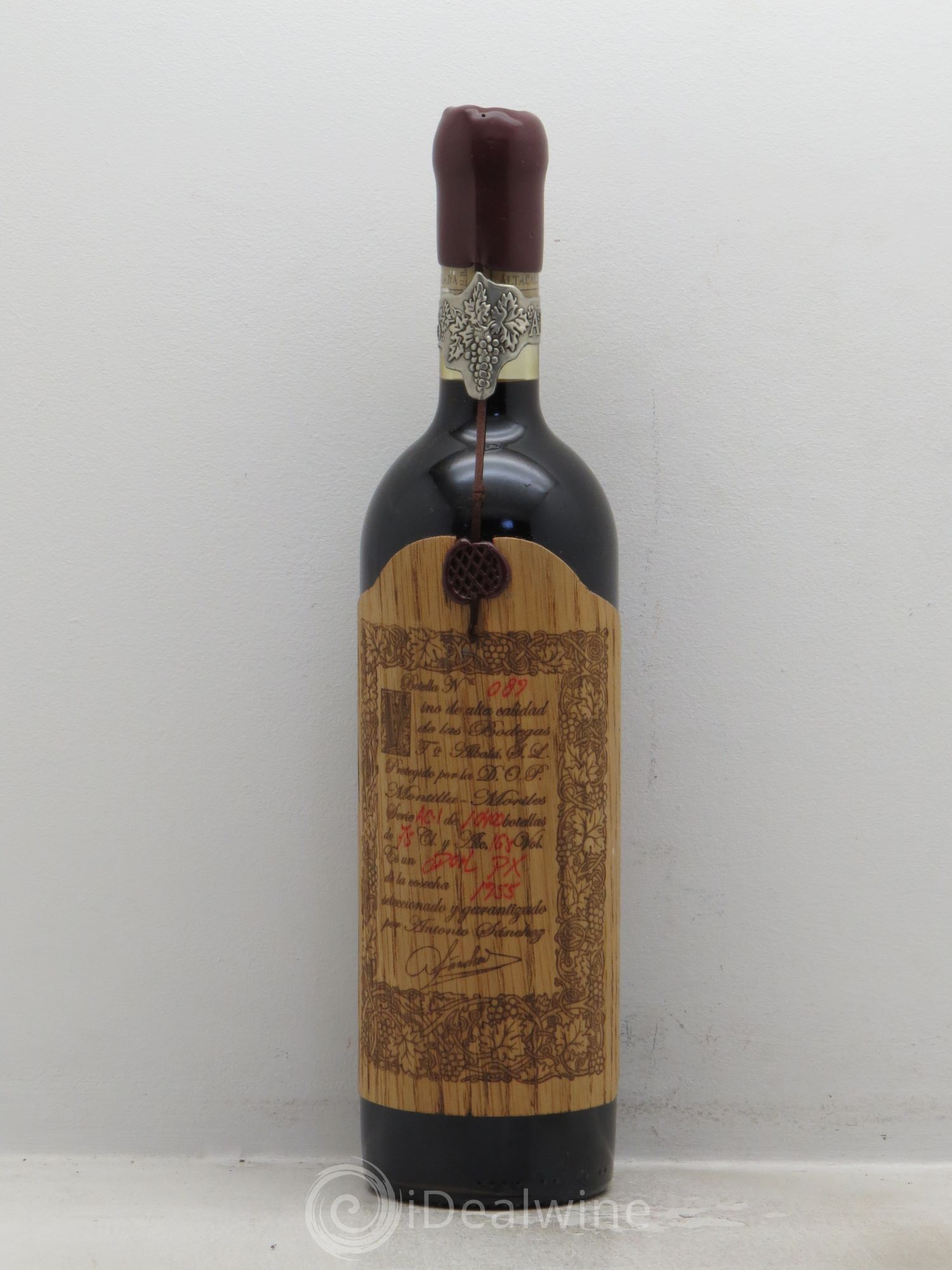 Espagne Montilla Moriles Don Pedro Ximenez Convento Seleccion 1955 - Posten von 1 Flasche - 0