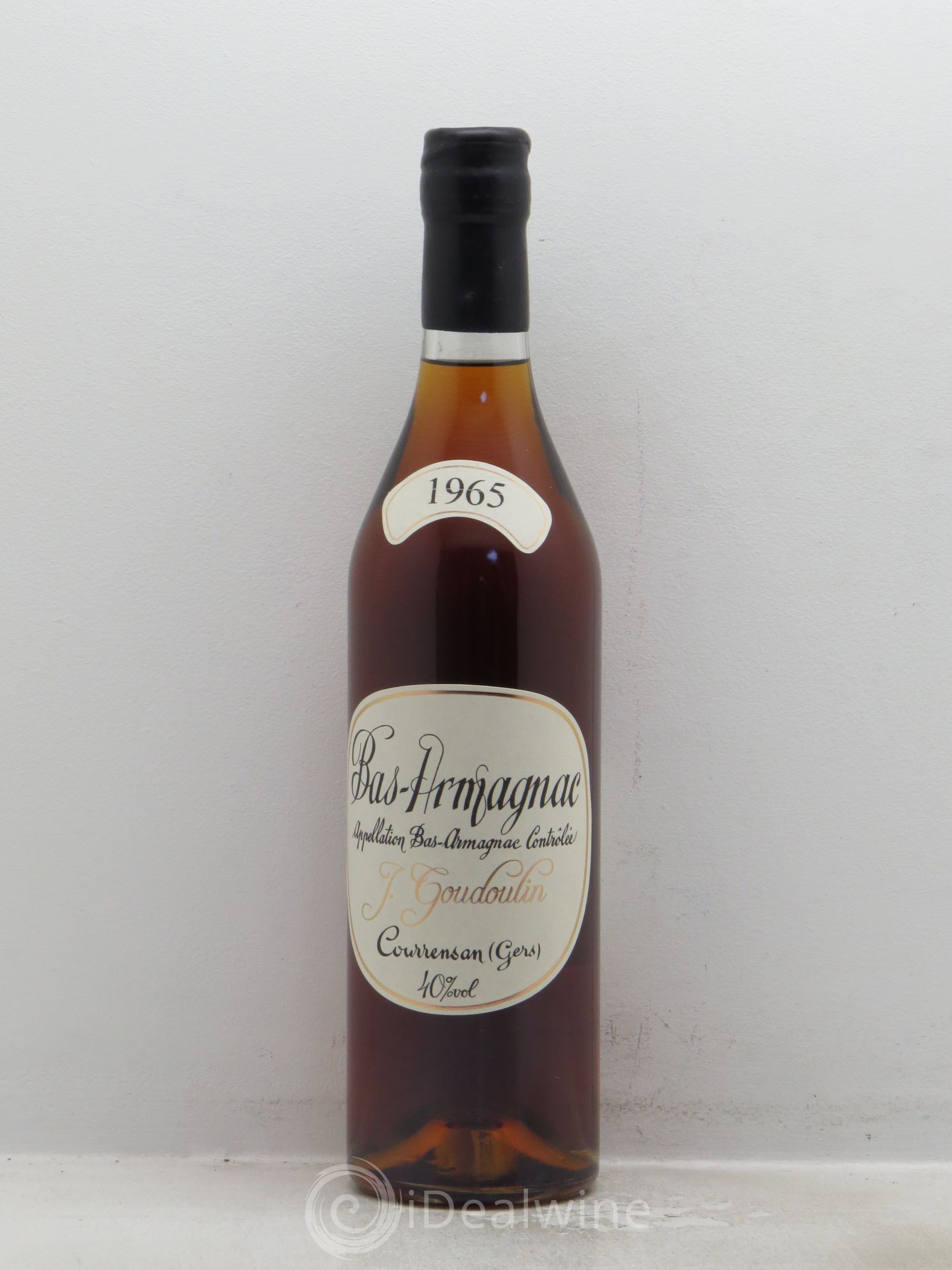 Bas-Armagnac J.Goudoulin (40°) 1965 - Posten von 1 Flasche - 0