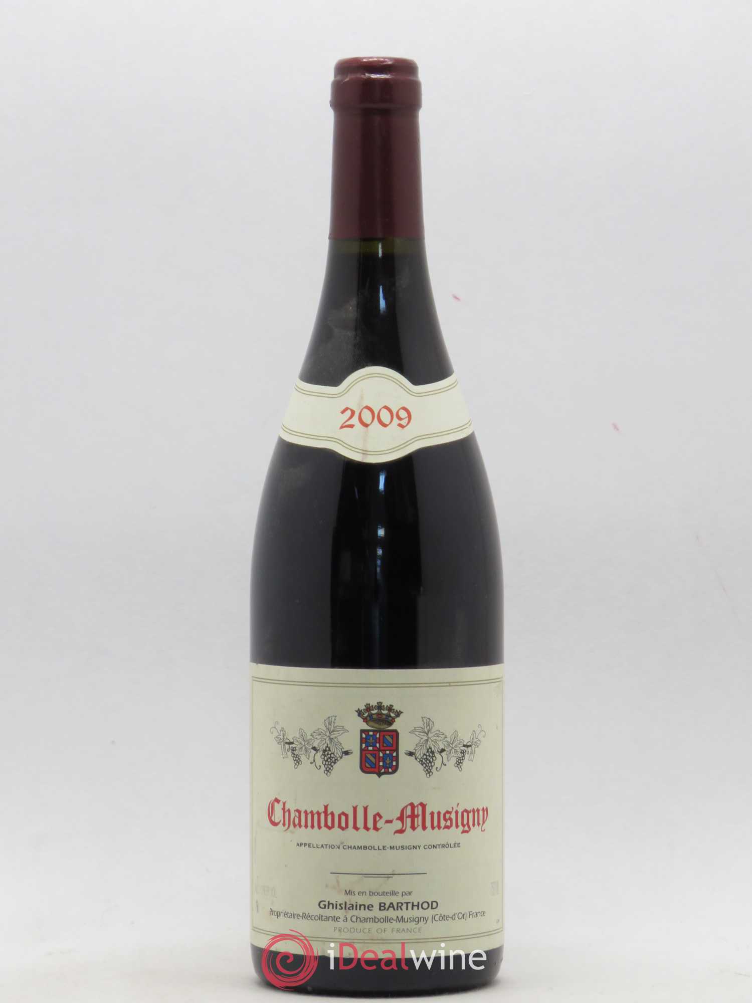 Chambolle-Musigny Ghislaine Barthod 2009 - Lot de 1 bouteille - 0