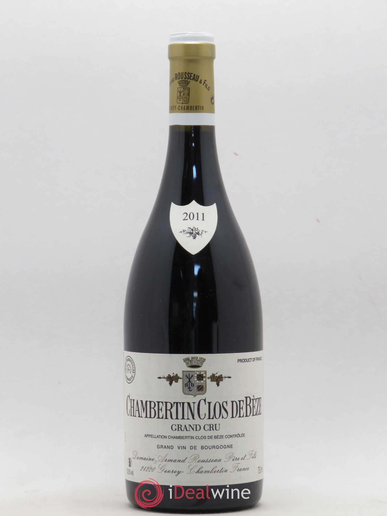 Chambertin Clos de Bèze Grand Cru Armand Rousseau (Domaine) 2011 - Lot de 1 bouteille - 0