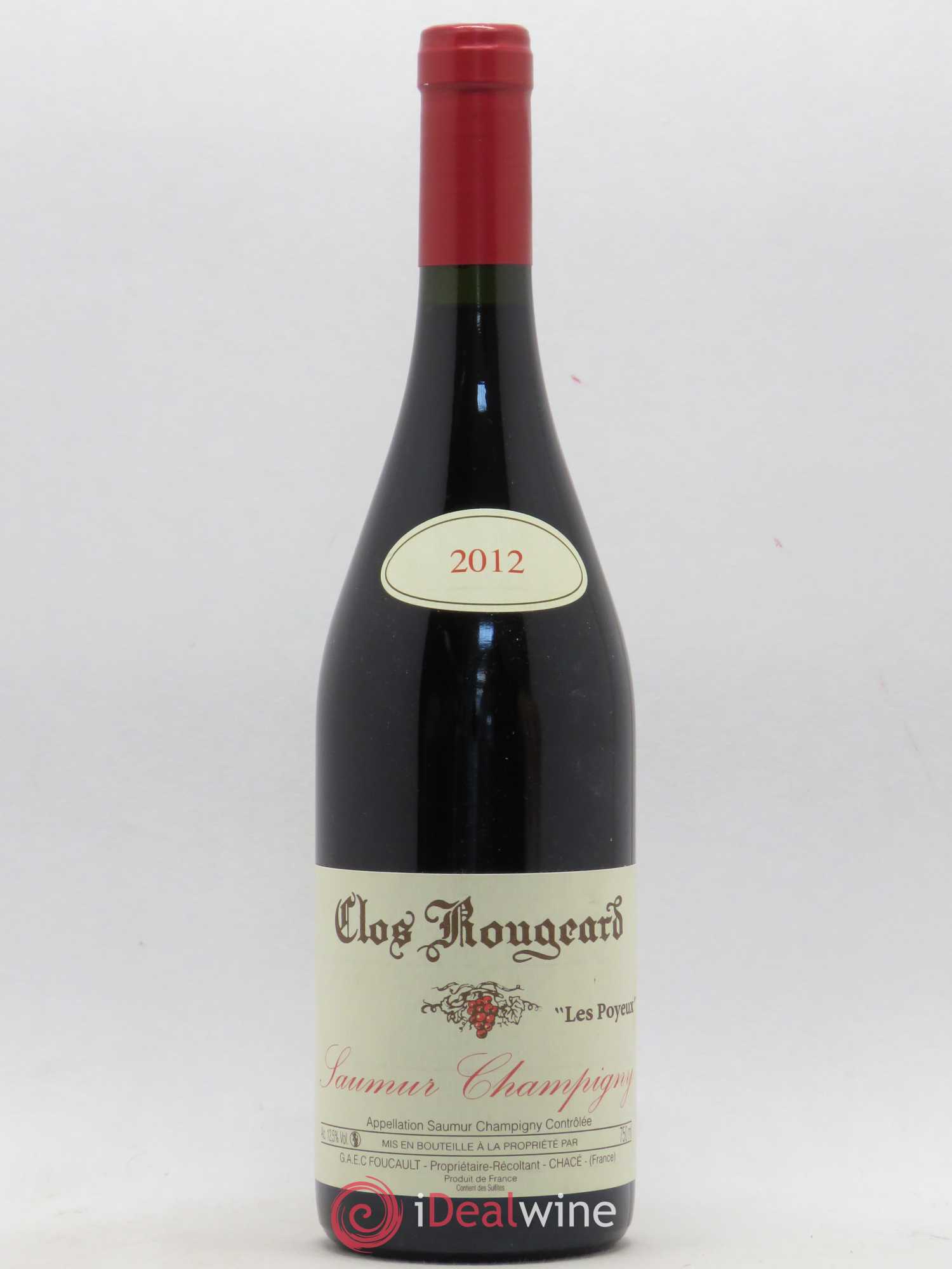 Saumur-Champigny Les Poyeux Clos Rougeard 2012 - Lot de 1 bouteille - 0
