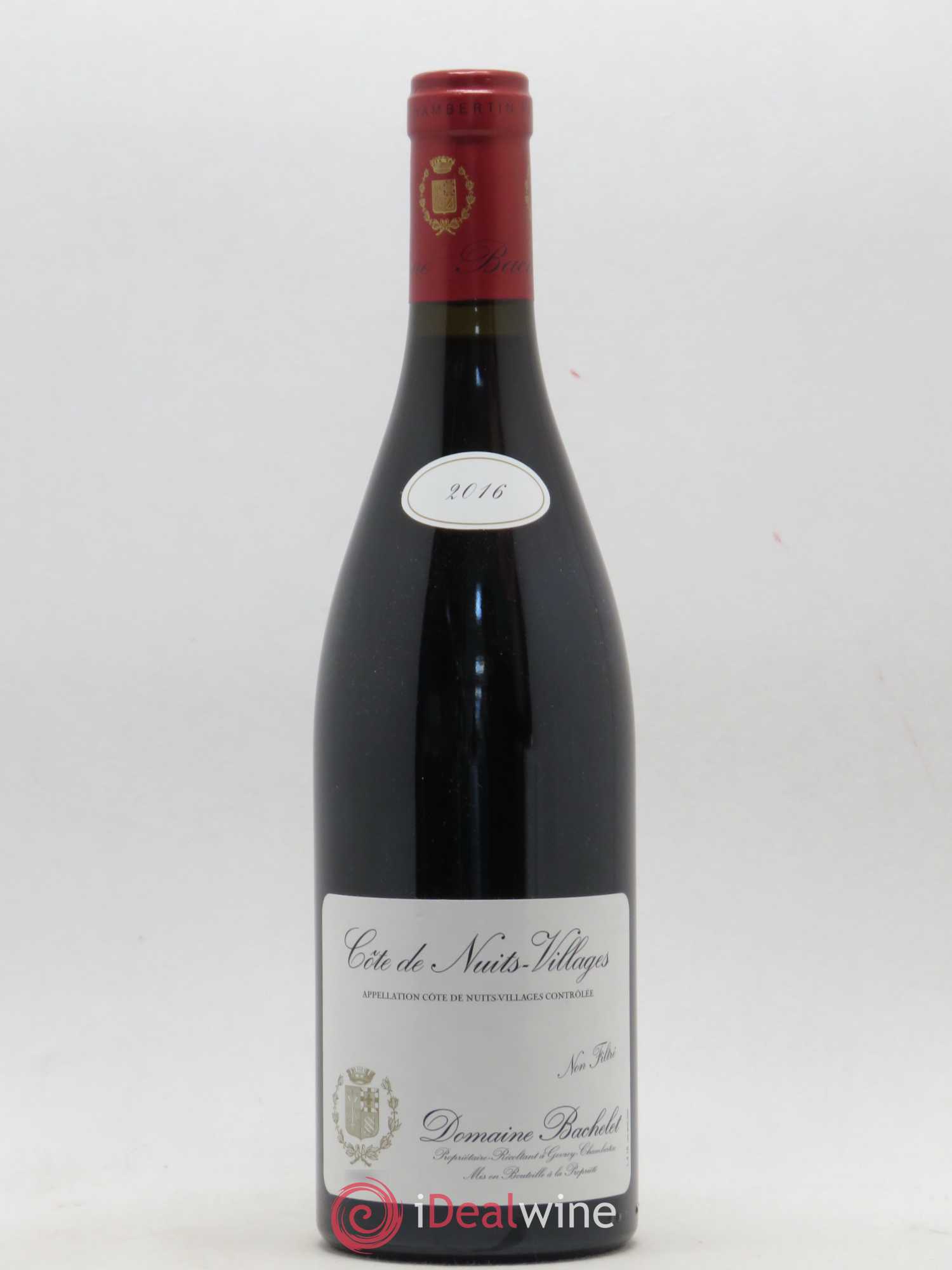 Côte de Nuits-Villages Denis Bachelet 2016 - Lot de 1 bouteille - 0