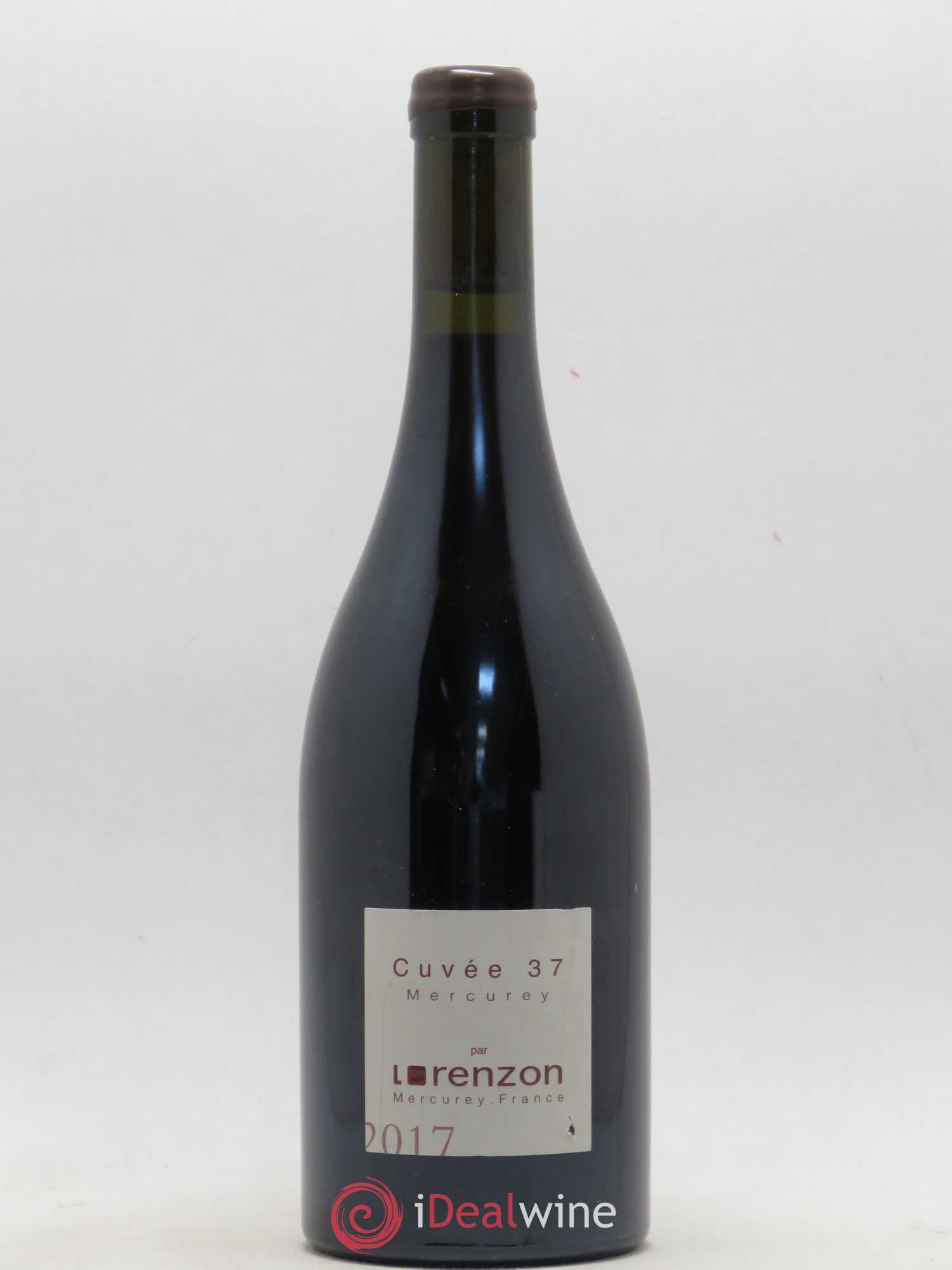 Mercurey Cuvee 37 Domaine Bruno Lorenzon 2017 - Posten von 1 Flasche - 0