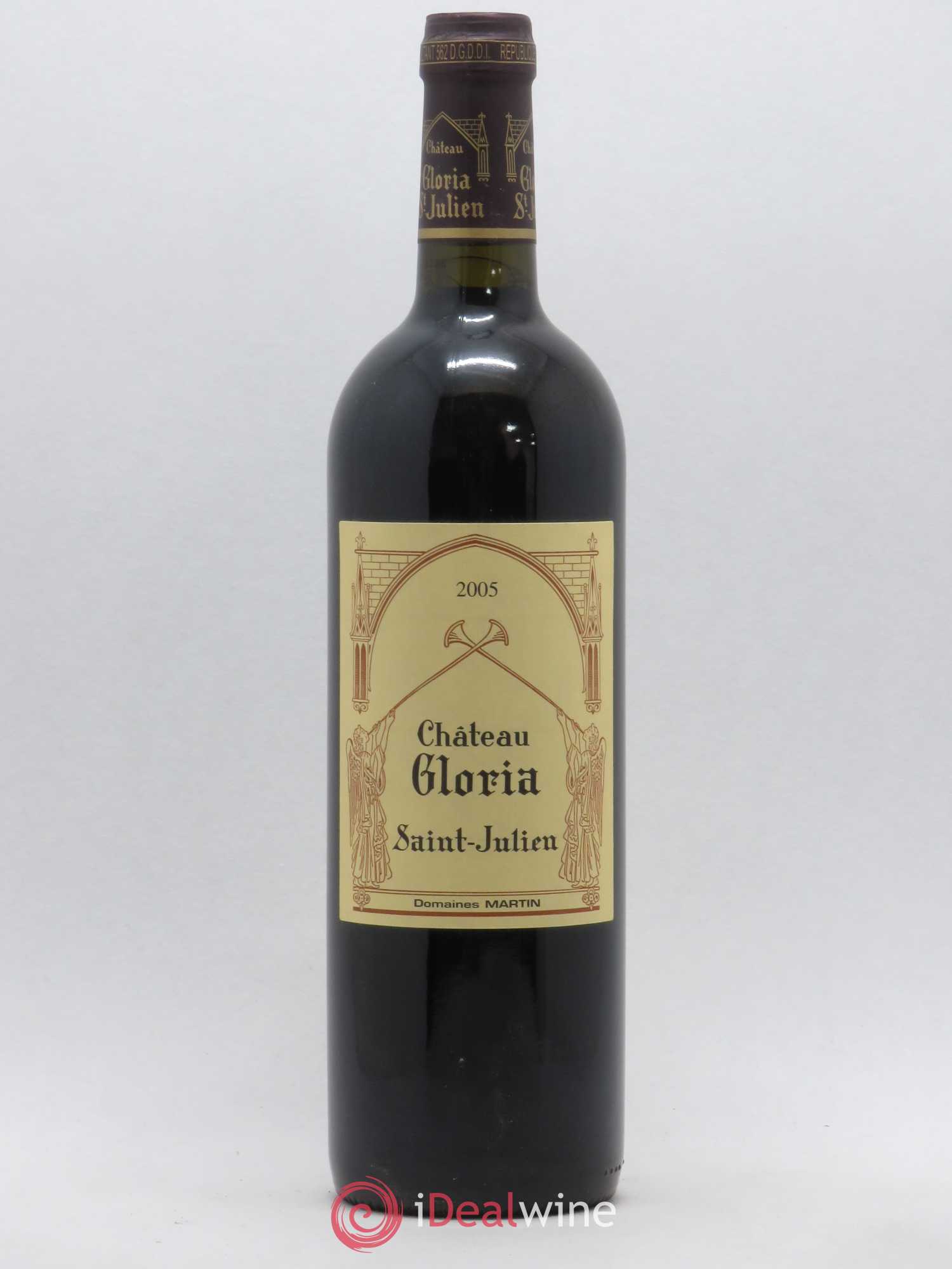 Château Gloria 2005 - Lot de 1 bouteille - 0