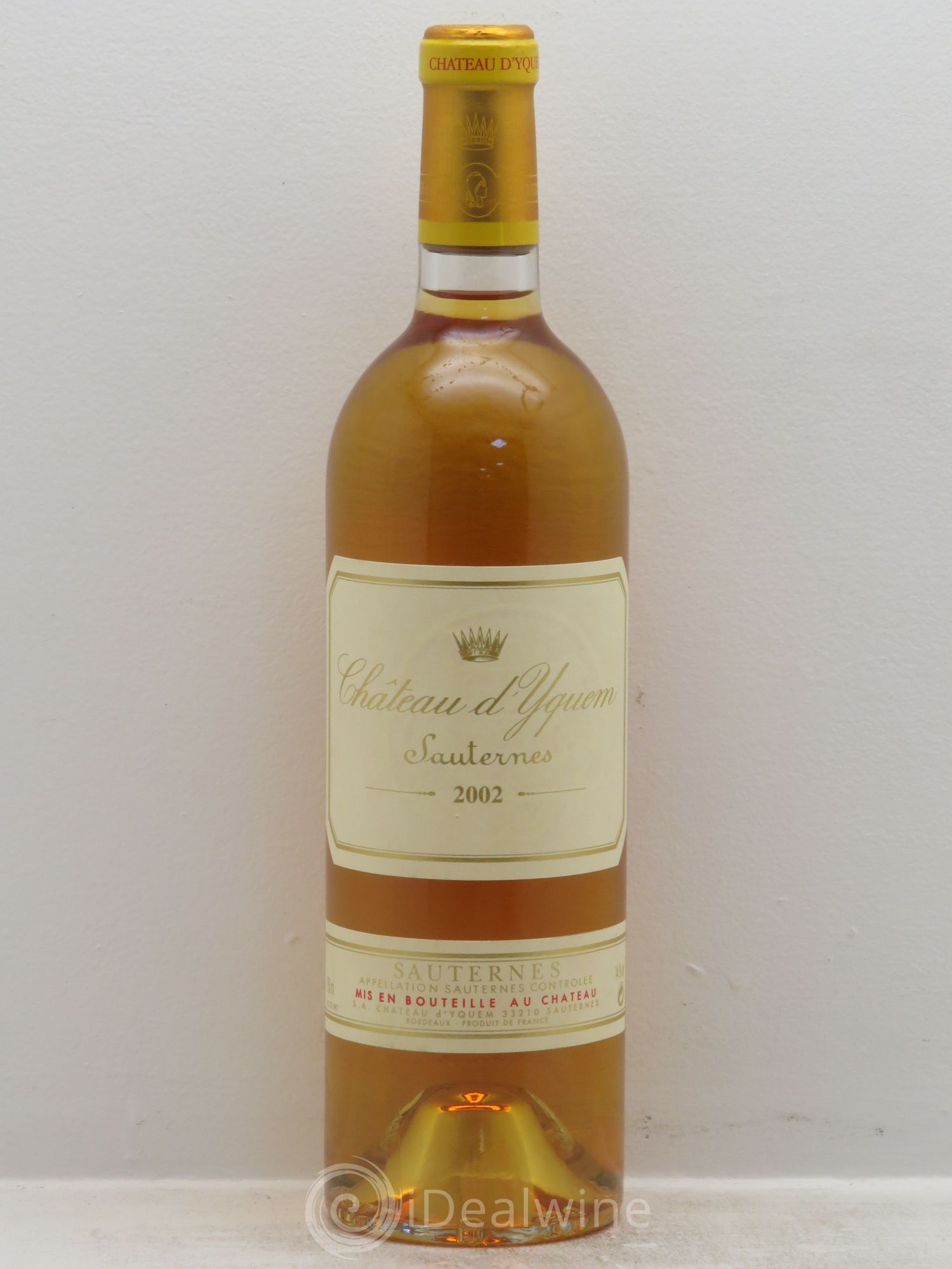 Château d' Yquem 1er Cru Classé Supérieur 2002 - Lotto di 1 bottiglia - 0