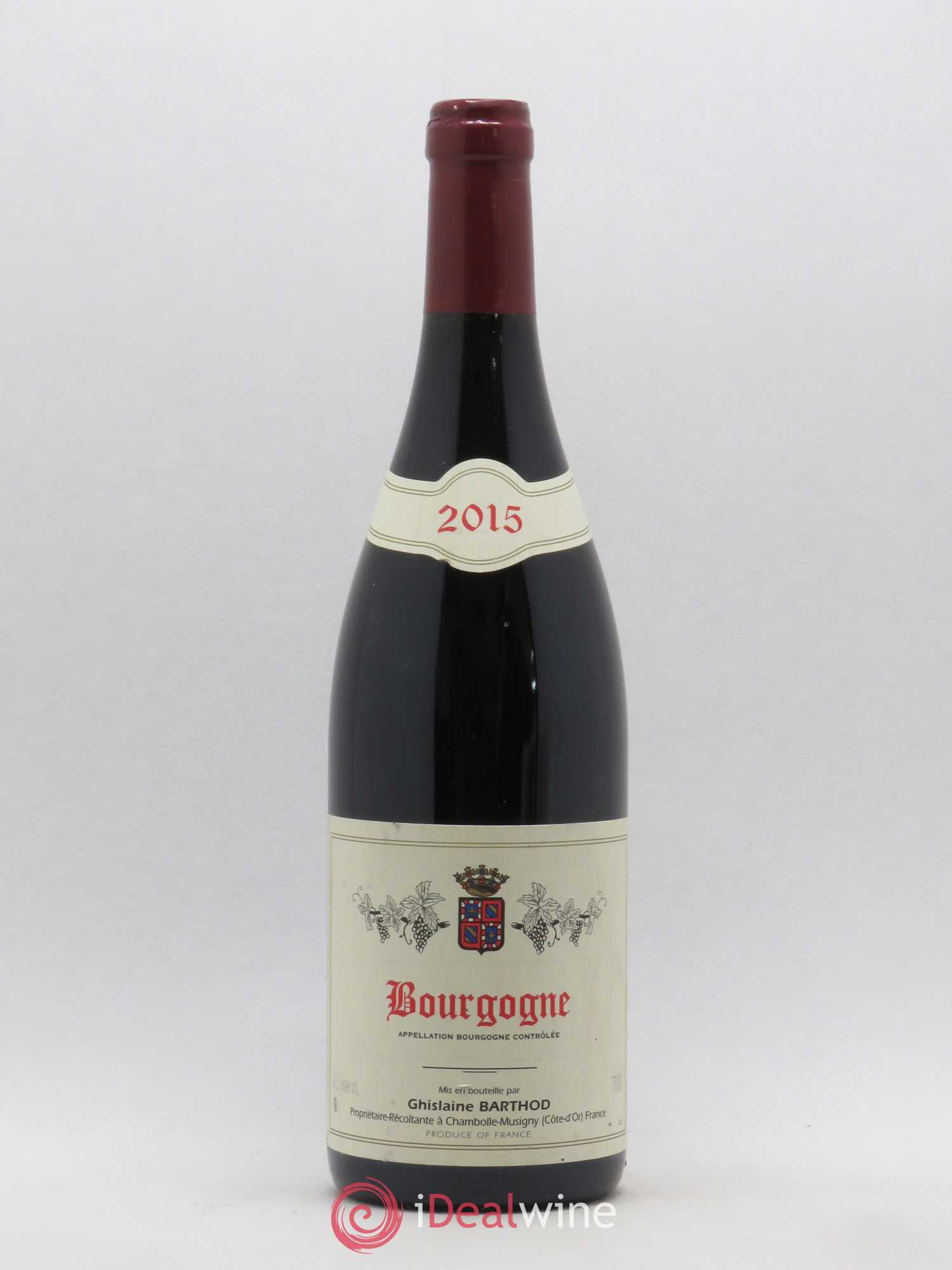 Bourgogne Ghislaine Barthod 2015 - Lot de 1 bouteille - 0