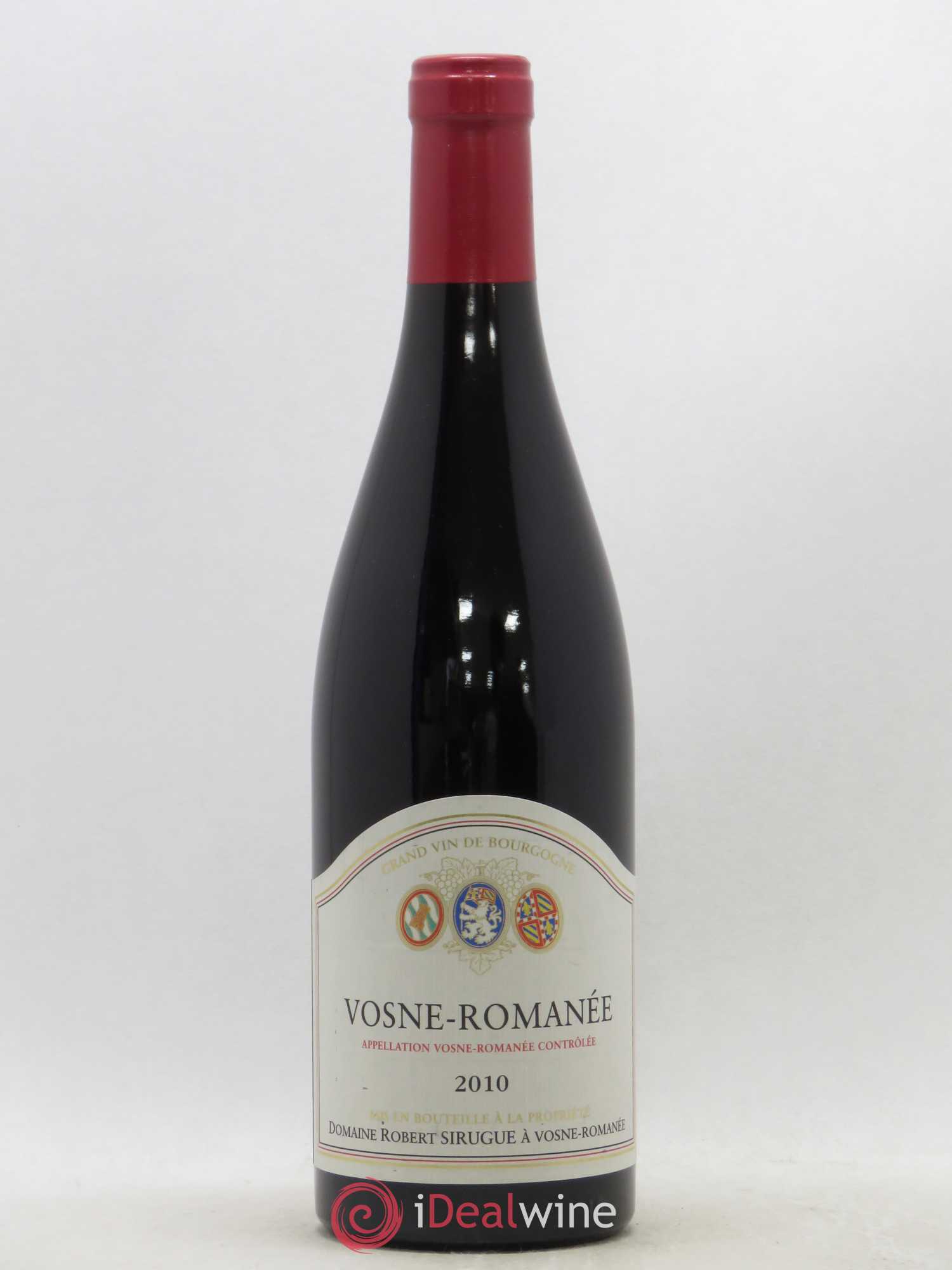 Vosne-Romanée Robert Sirugue (sans prix de réserve) 2010 - Posten von 1 Flasche - 0