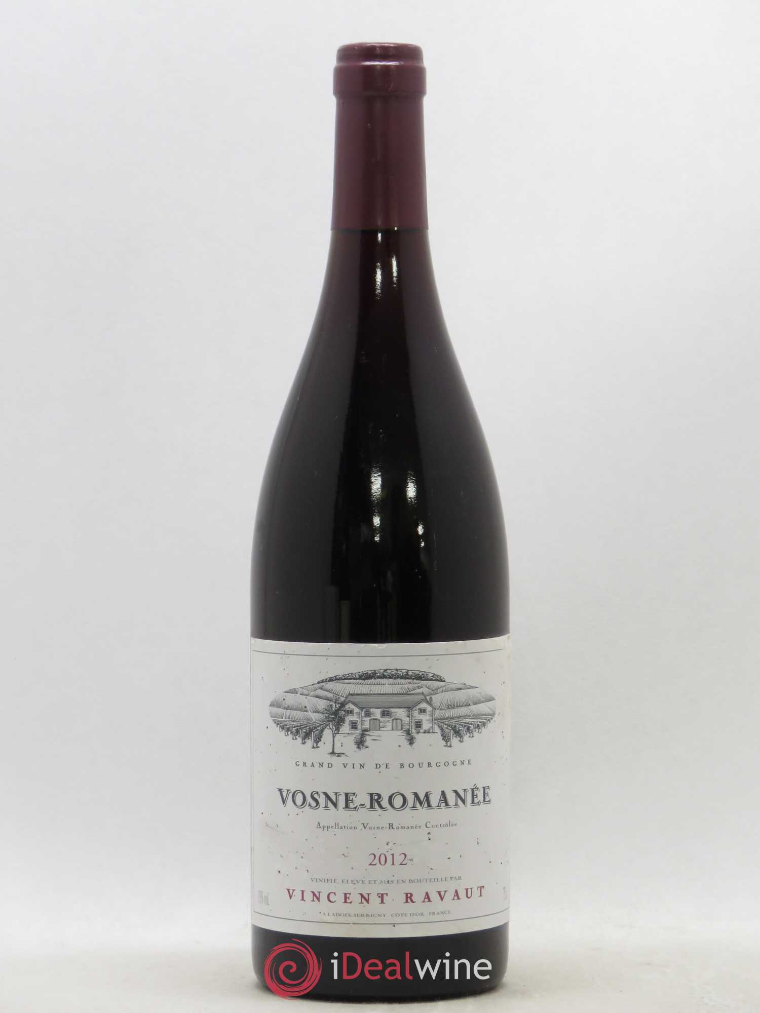 Vosne-Romanée Ravaut 2012 - Lot de 1 bouteille - 0
