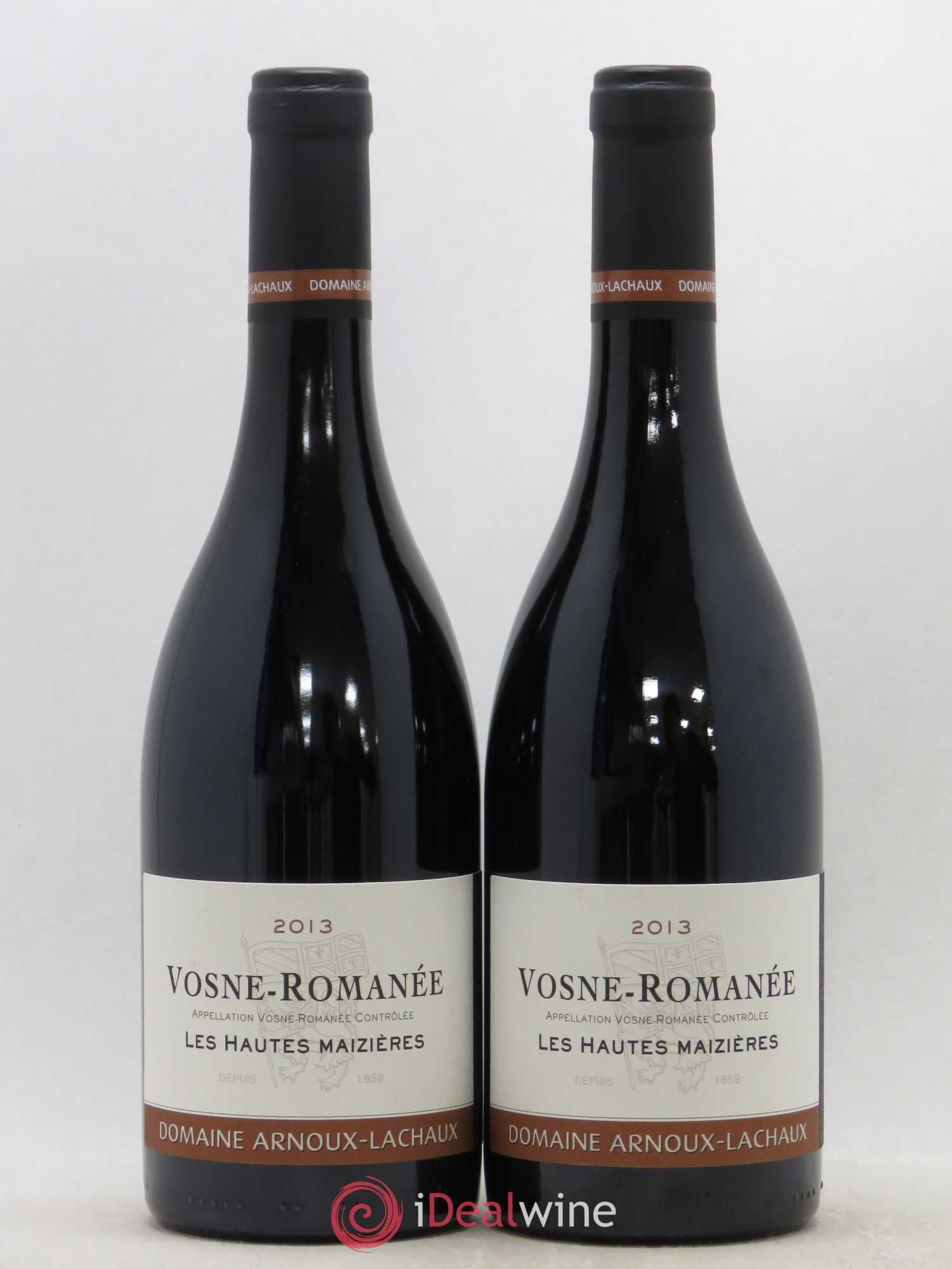 Vosne-Romanée Arnoux-Lachaux (Domaine) Les Hautes Maizières (sans prix de réserve) 2013 - Lotto di 2 bottiglie - 0
