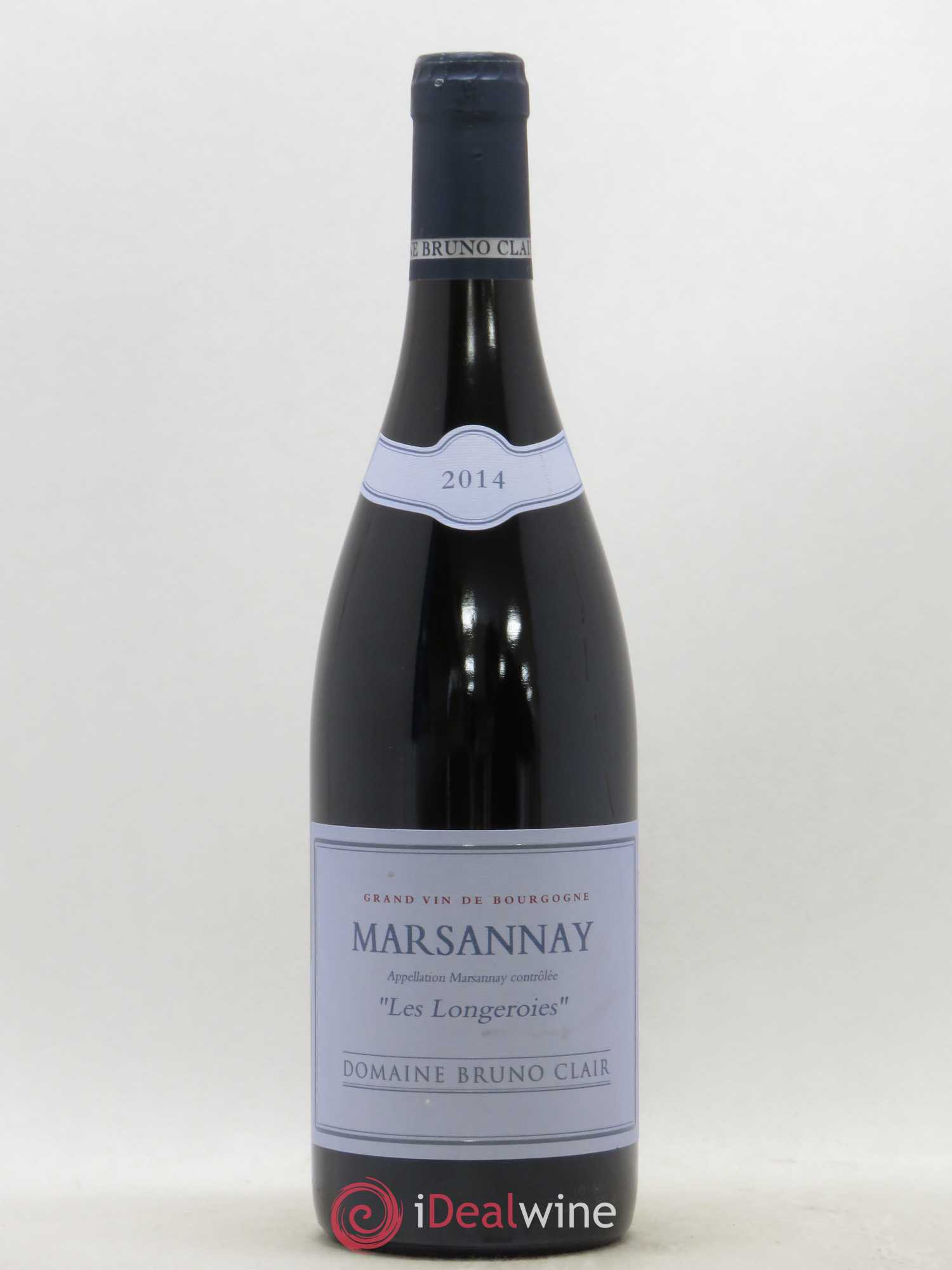 Marsannay Les Longeroies Bruno Clair (Domaine) 2014 - Lot de 1 bouteille - 0