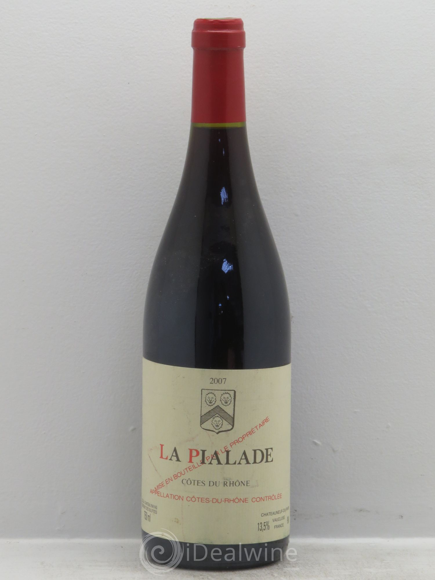 Côtes-du-Rhône La Pialade Emmanuel Reynaud 2007 - Lot de 1 bouteille - 0