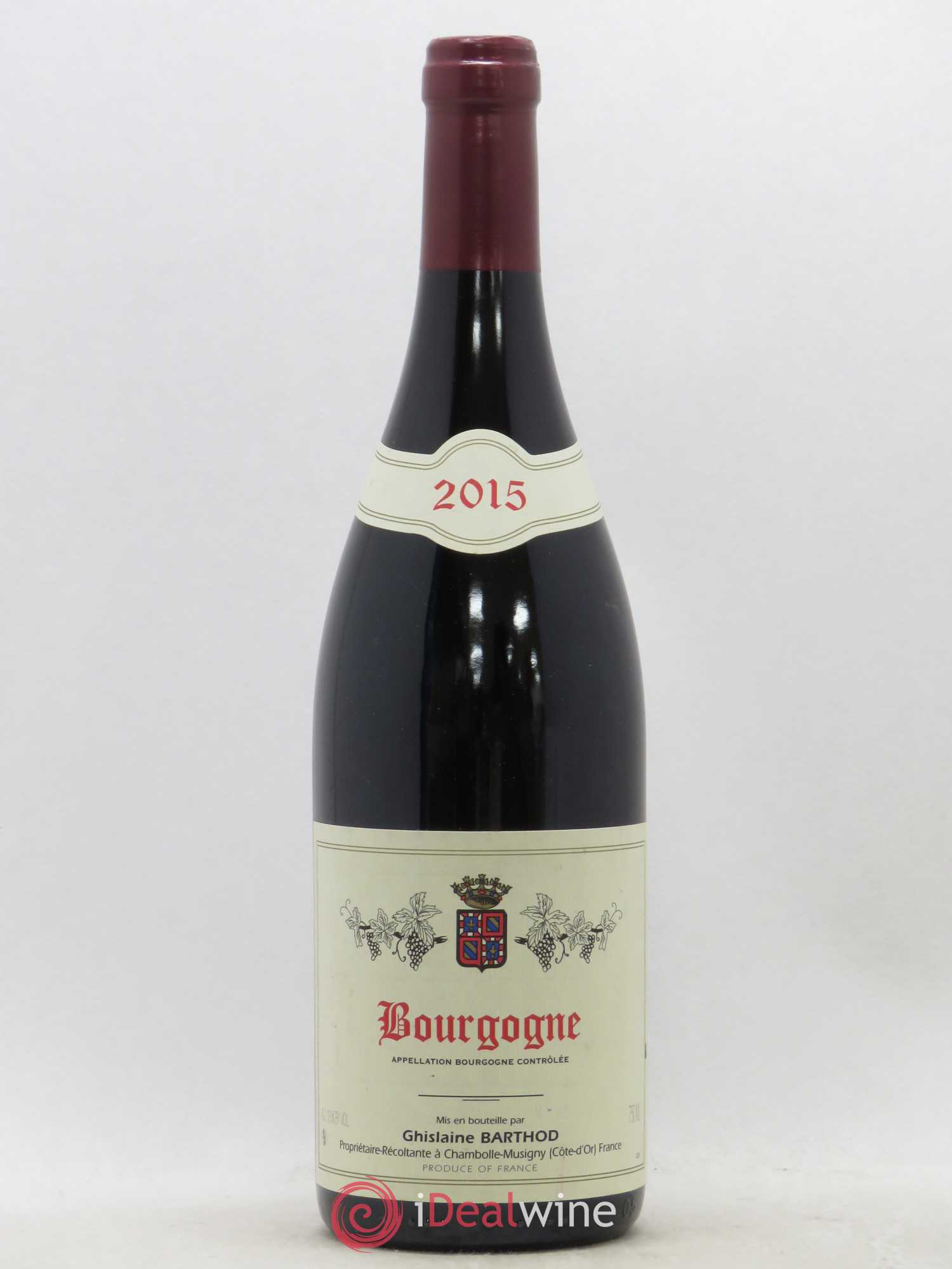 Bourgogne Ghislaine Barthod 2015 - Lot de 1 bouteille - 0