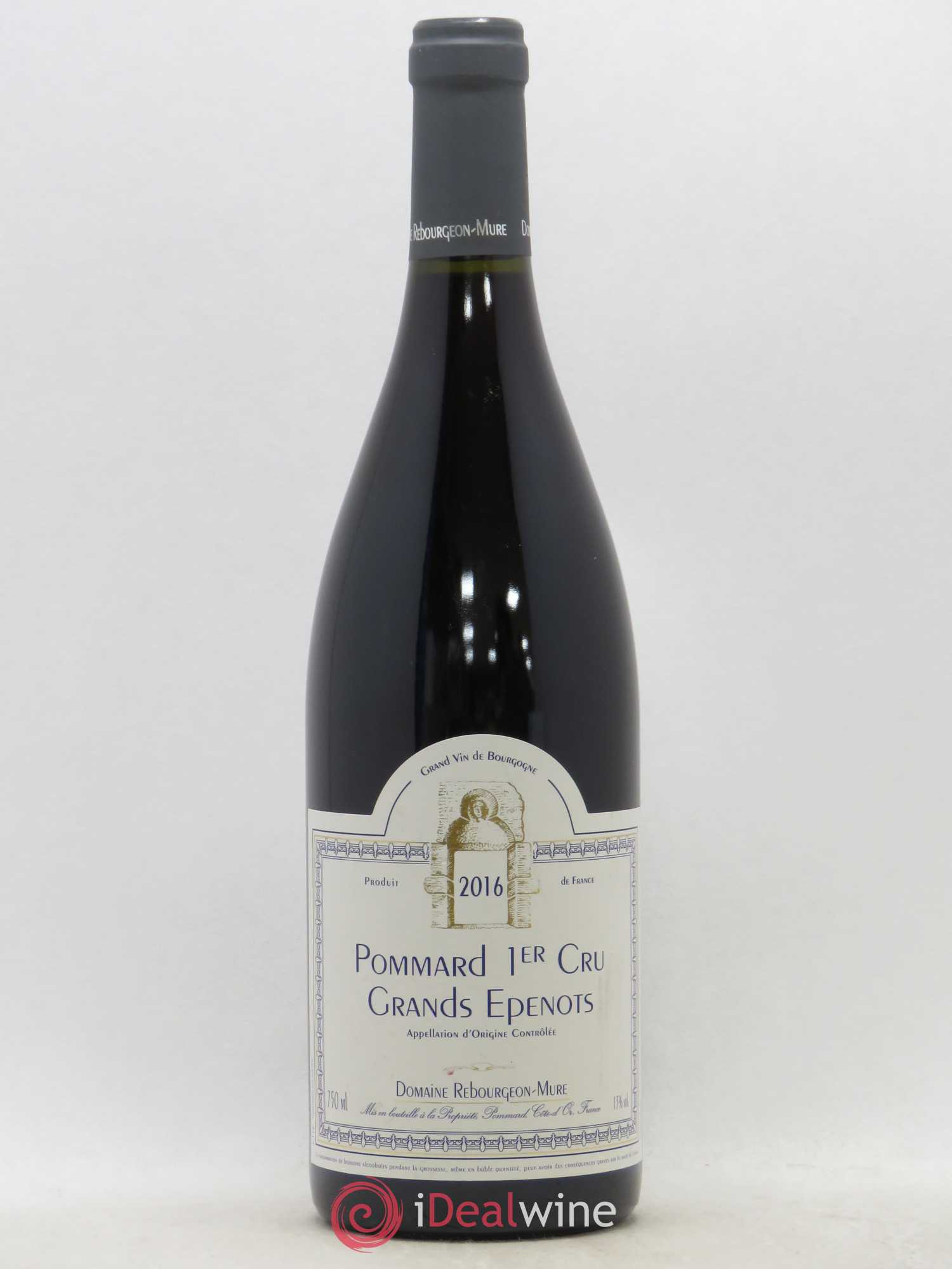 Pommard 1er Cru Grands Epenots Rebourgeon-Mure 2016 - Posten von 1 Flasche - 0