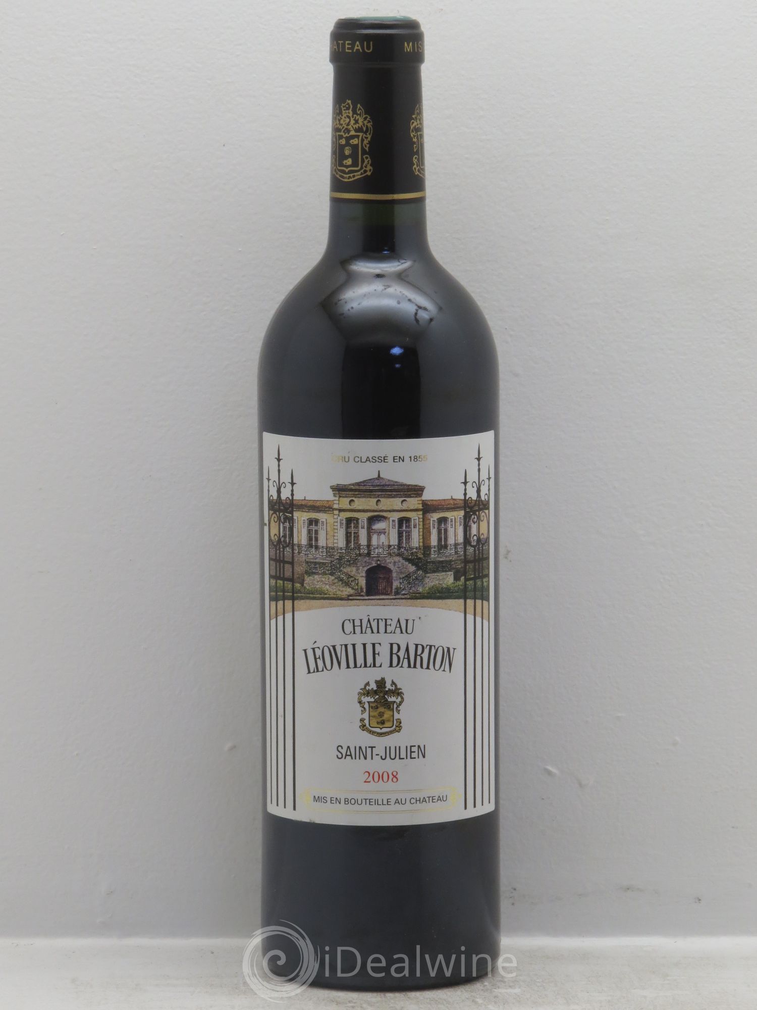Château Léoville Barton 2ème Grand Cru Classé 2008 - Lot de 1 bouteille - 0