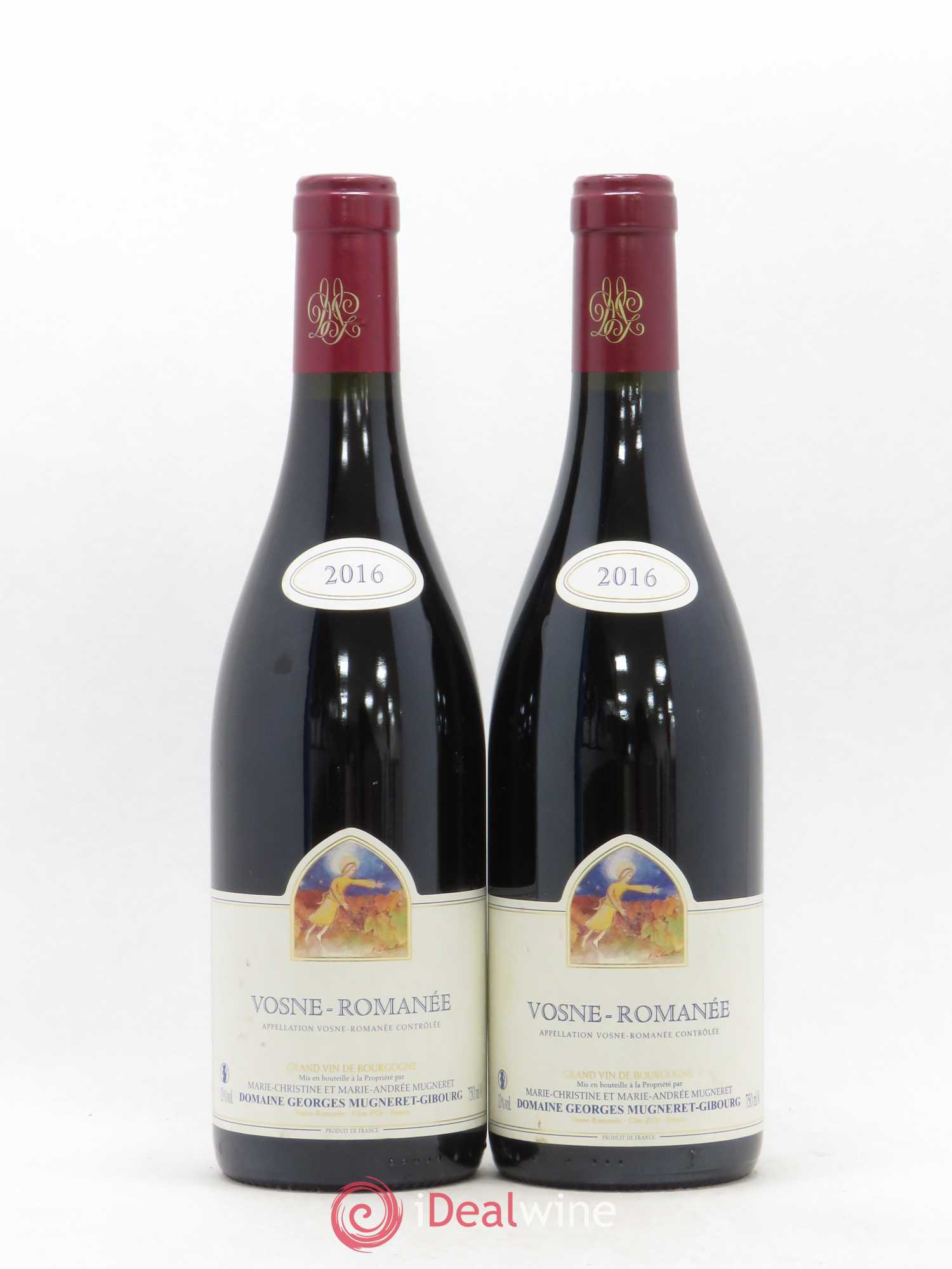 Vosne-Romanée Mugneret-Gibourg (Domaine) 2016 - Lot de 2 bouteilles - 0