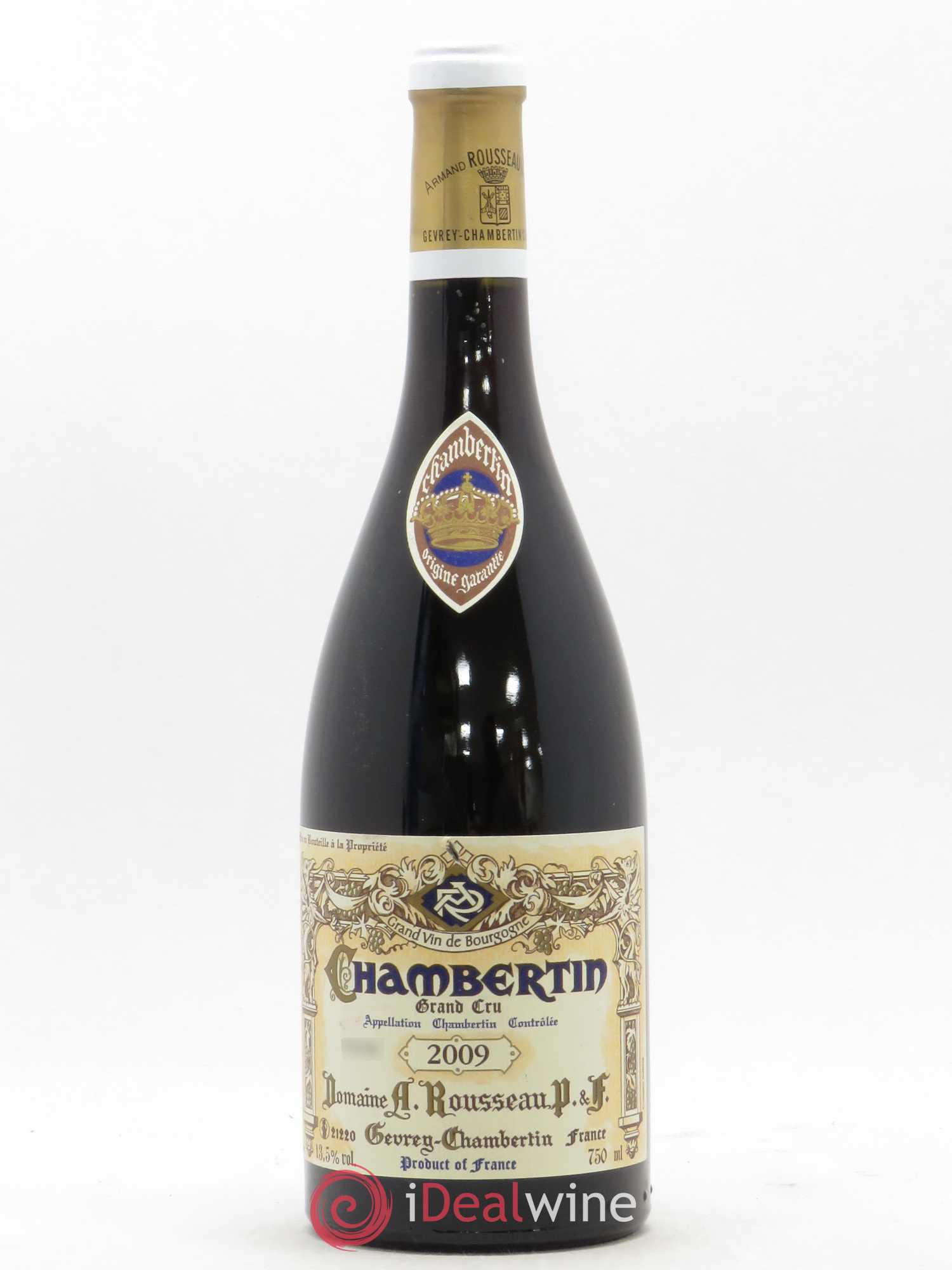 Chambertin Grand Cru Armand Rousseau (Domaine) 2009 - Lot de 1 bouteille - 0
