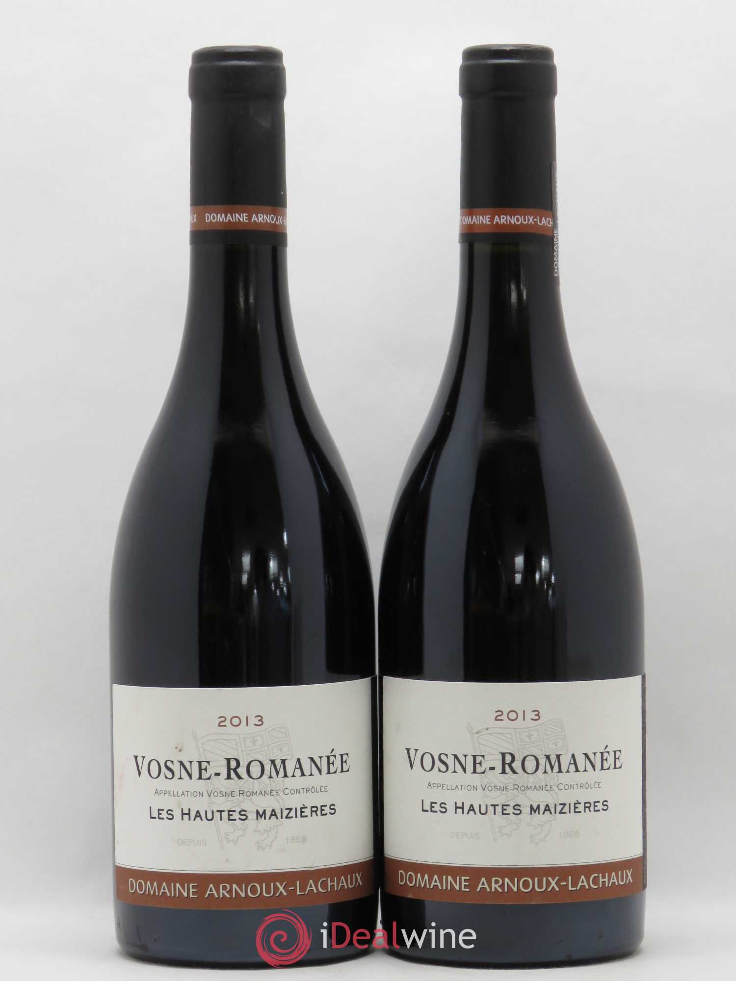 Vosne-Romanée Les Hautes Maizières Arnoux-Lachaux (Domaine) (sans prix de réserve) 2013 - Lot de 2 bouteilles - 0