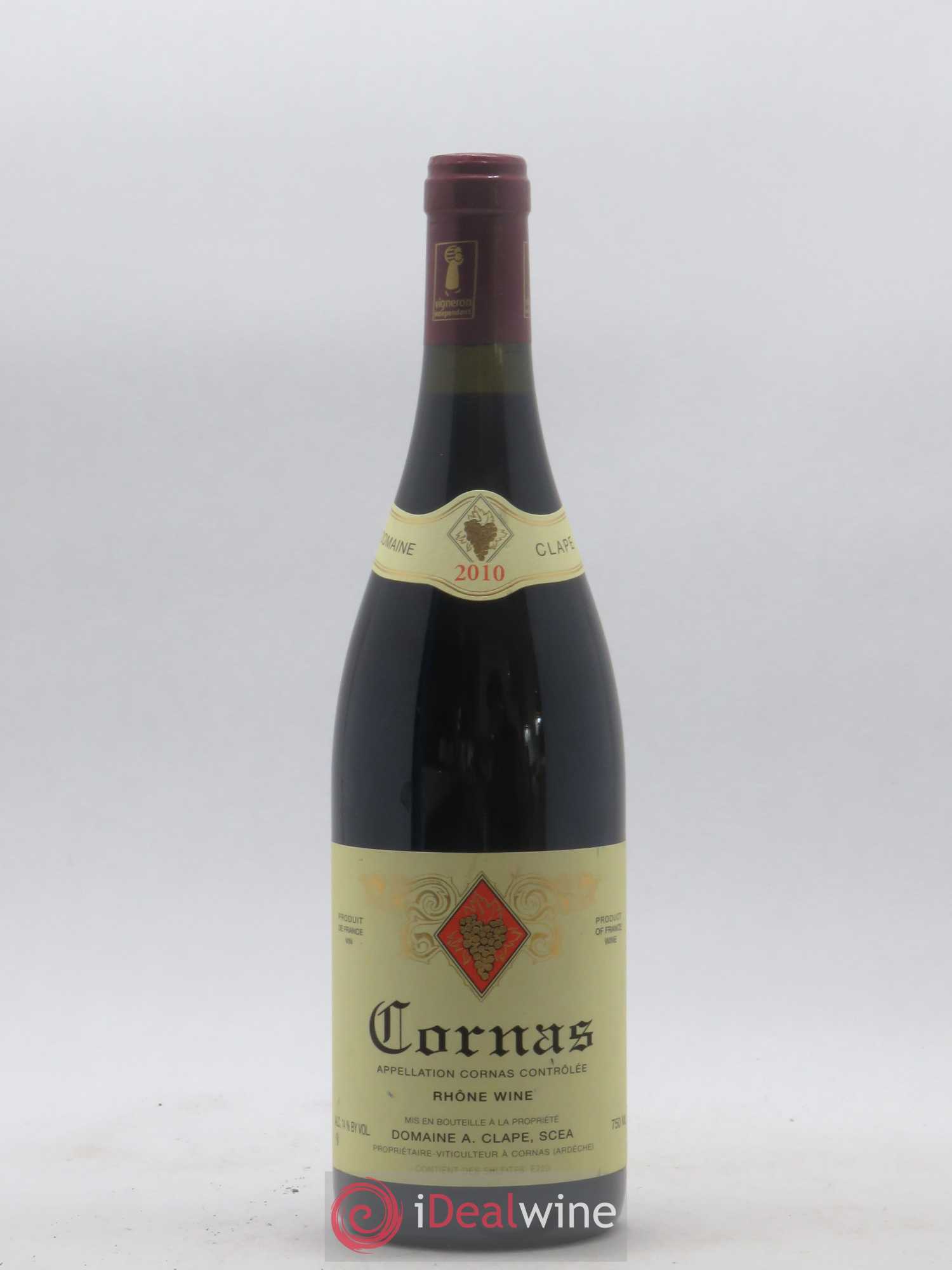 Cornas Auguste Clape (sans prix de réserve) 2010 - Lot de 1 bouteille - 0