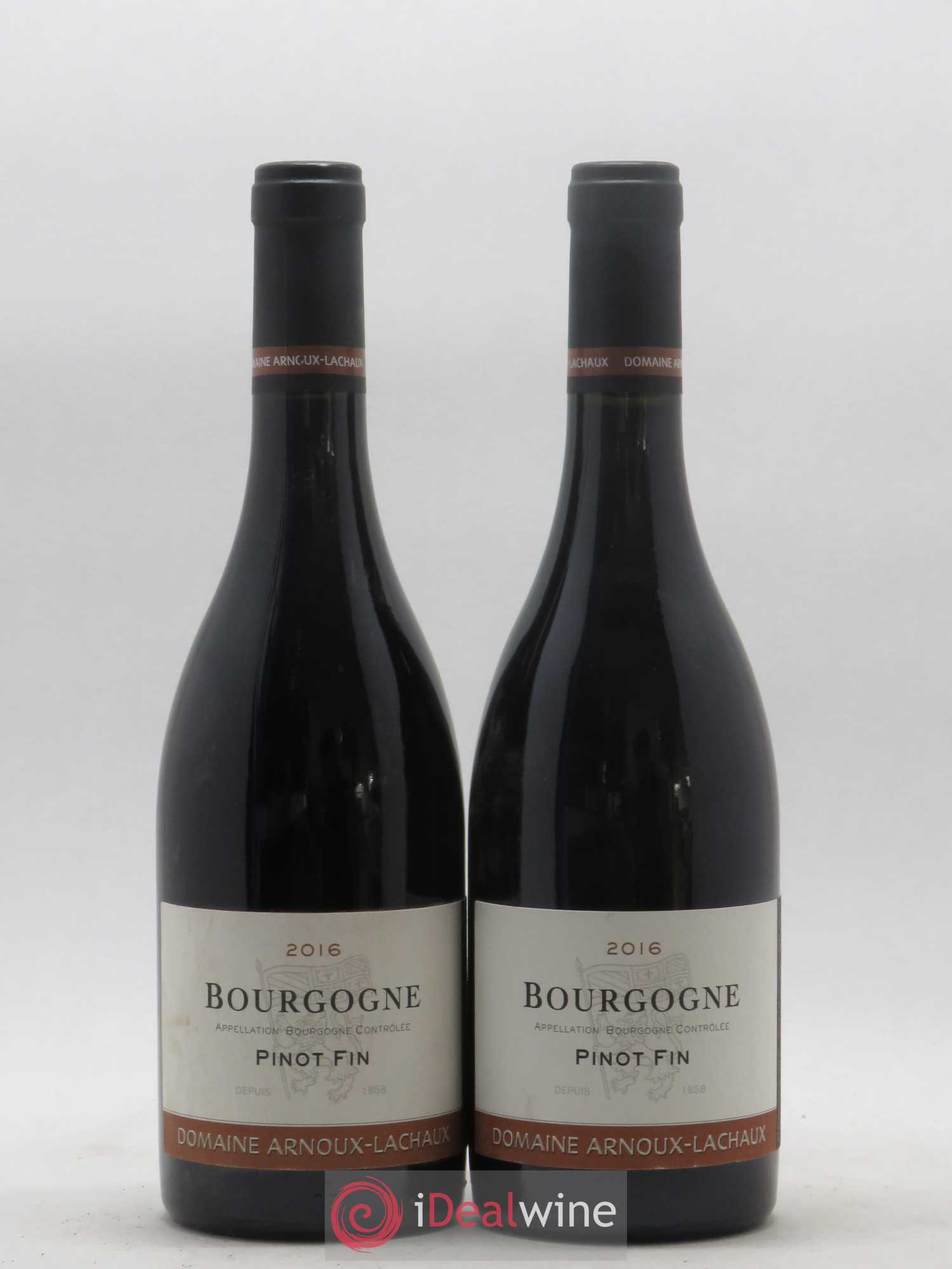 Bourgogne Pinot Fin Arnoux-Lachaux (Domaine) 2016 - Lot de 2 bouteilles - 0