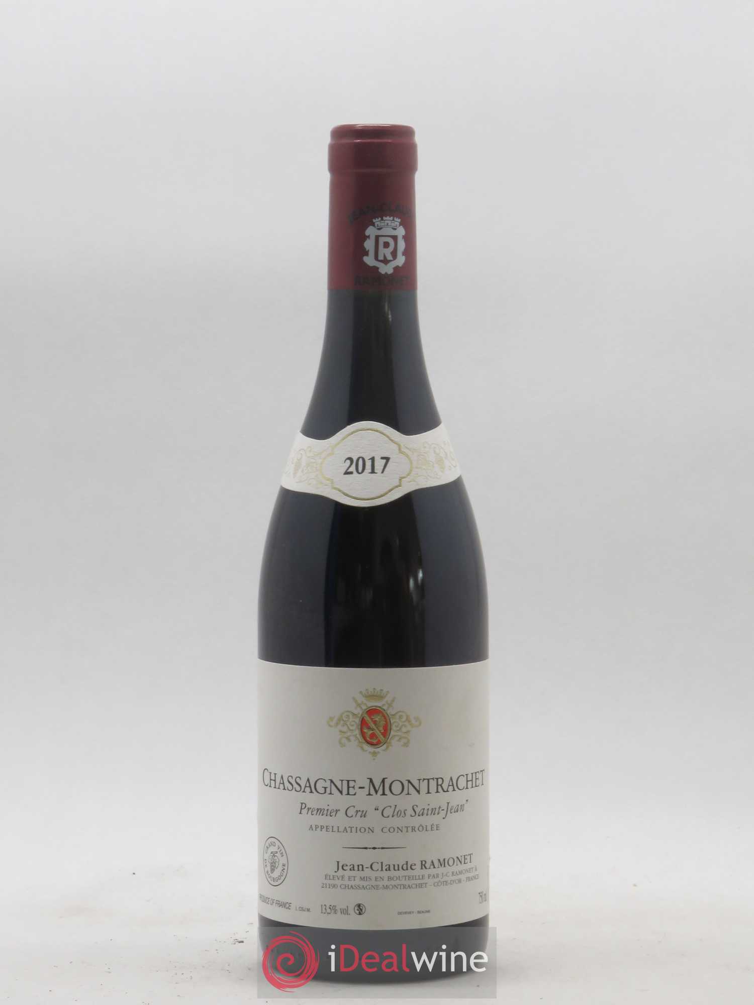 Chassagne-Montrachet 1er Cru Clos Saint-Jean Ramonet (Domaine) 2017 - Lot de 1 bouteille - 0