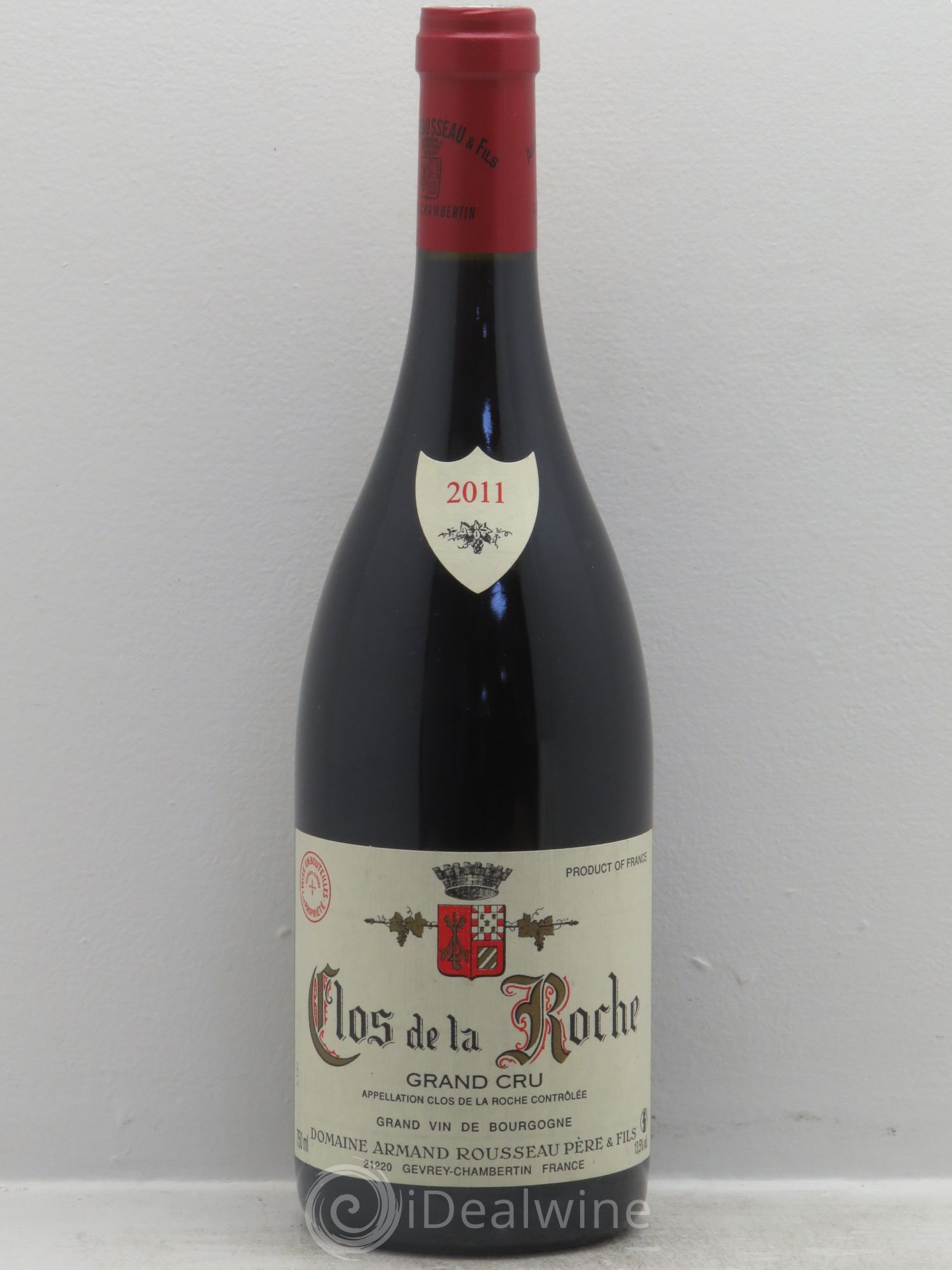 Clos de la Roche Grand Cru Armand Rousseau (Domaine) 2011 - Lot de 1 bouteille - 0