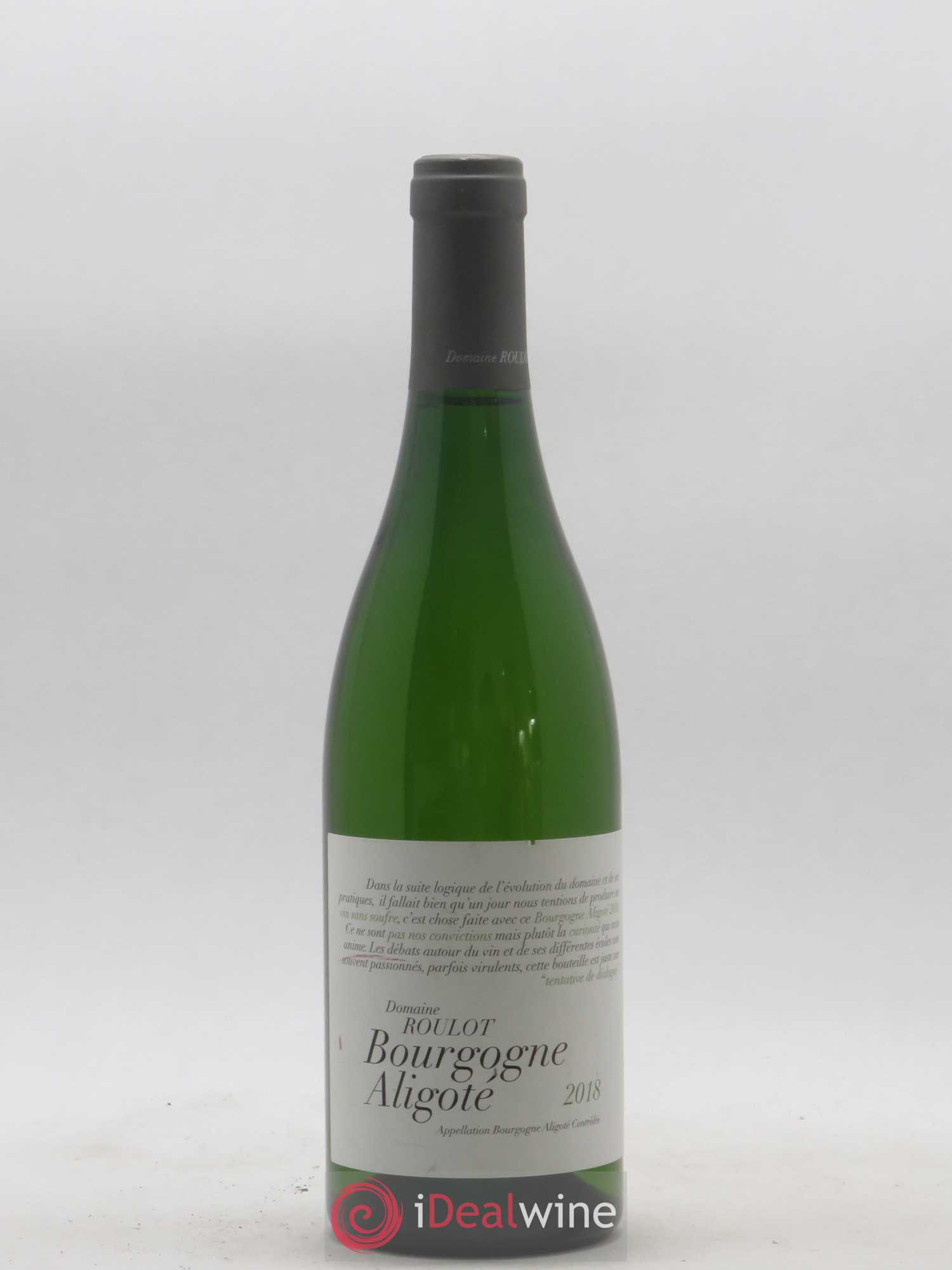 Bourgogne Aligoté Roulot (Domaine) (senza prezzo di riserva) 2018 - Lotto di 1 bottiglia - 0
