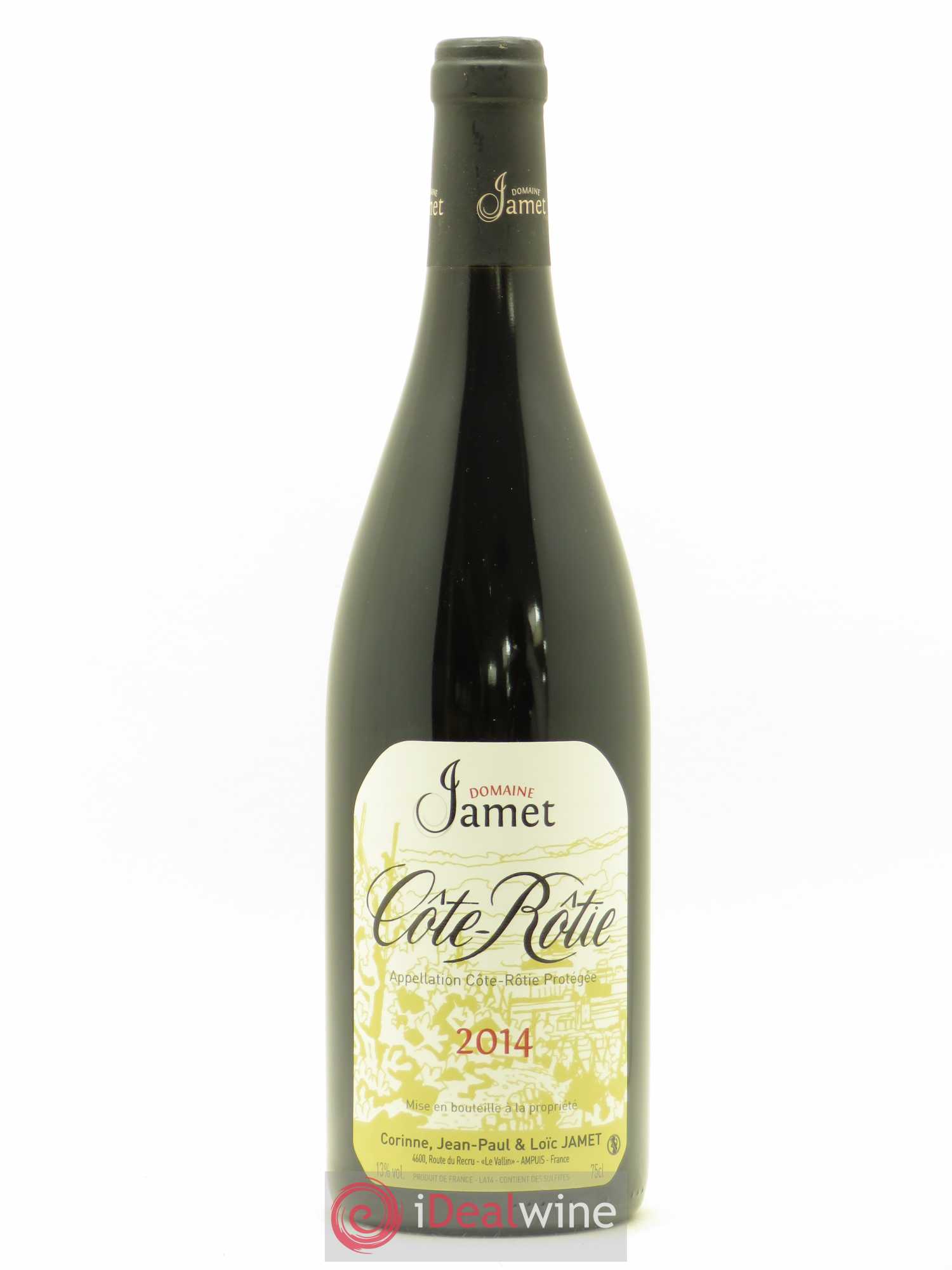 Côte-Rôtie Jamet (Domaine) 2014 - Lot de 1 bouteille - 0