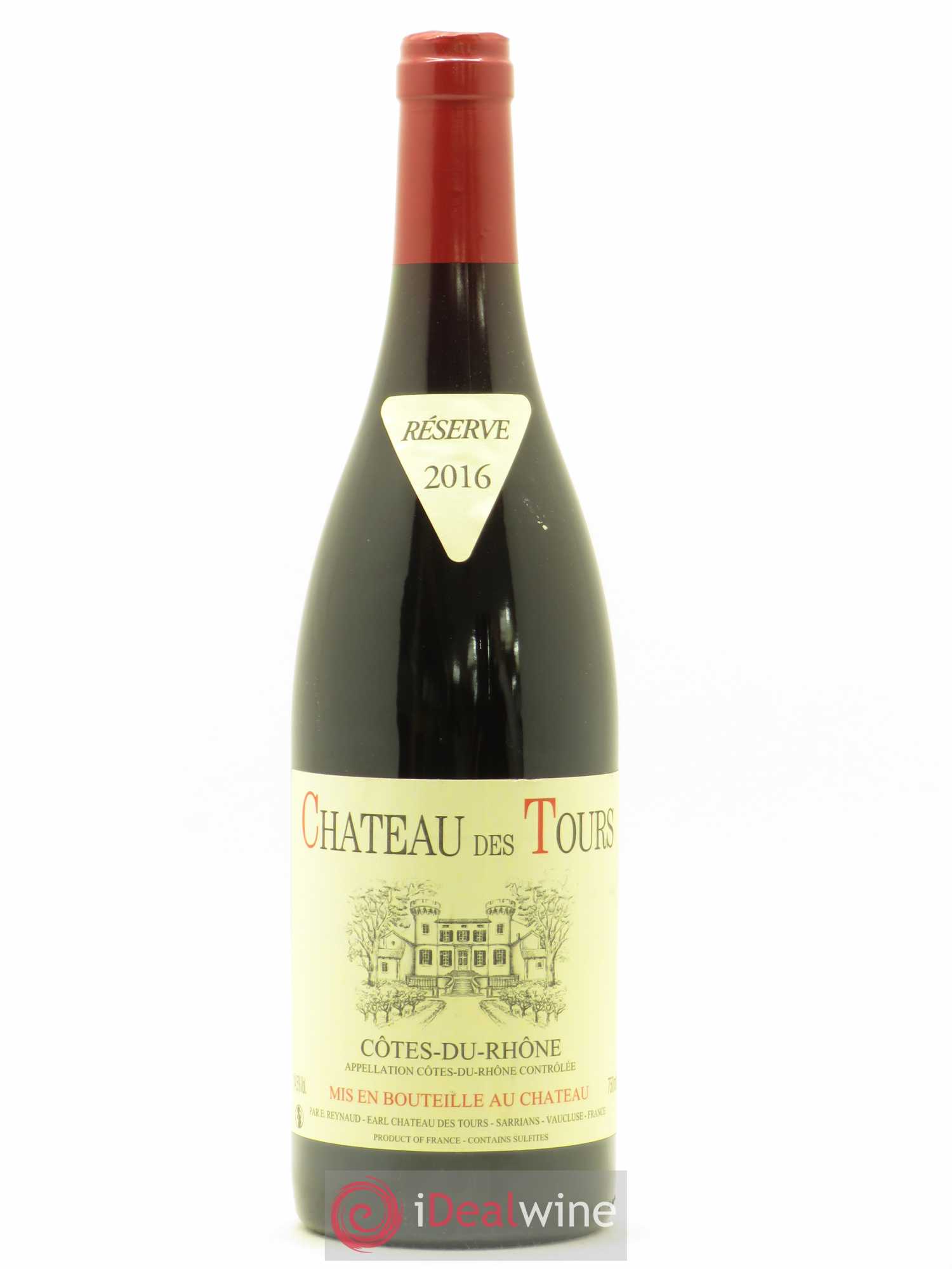 Côtes-du-Rhône Château des Tours Emmanuel Reynaud 2016 - Lot de 1 bouteille - 0